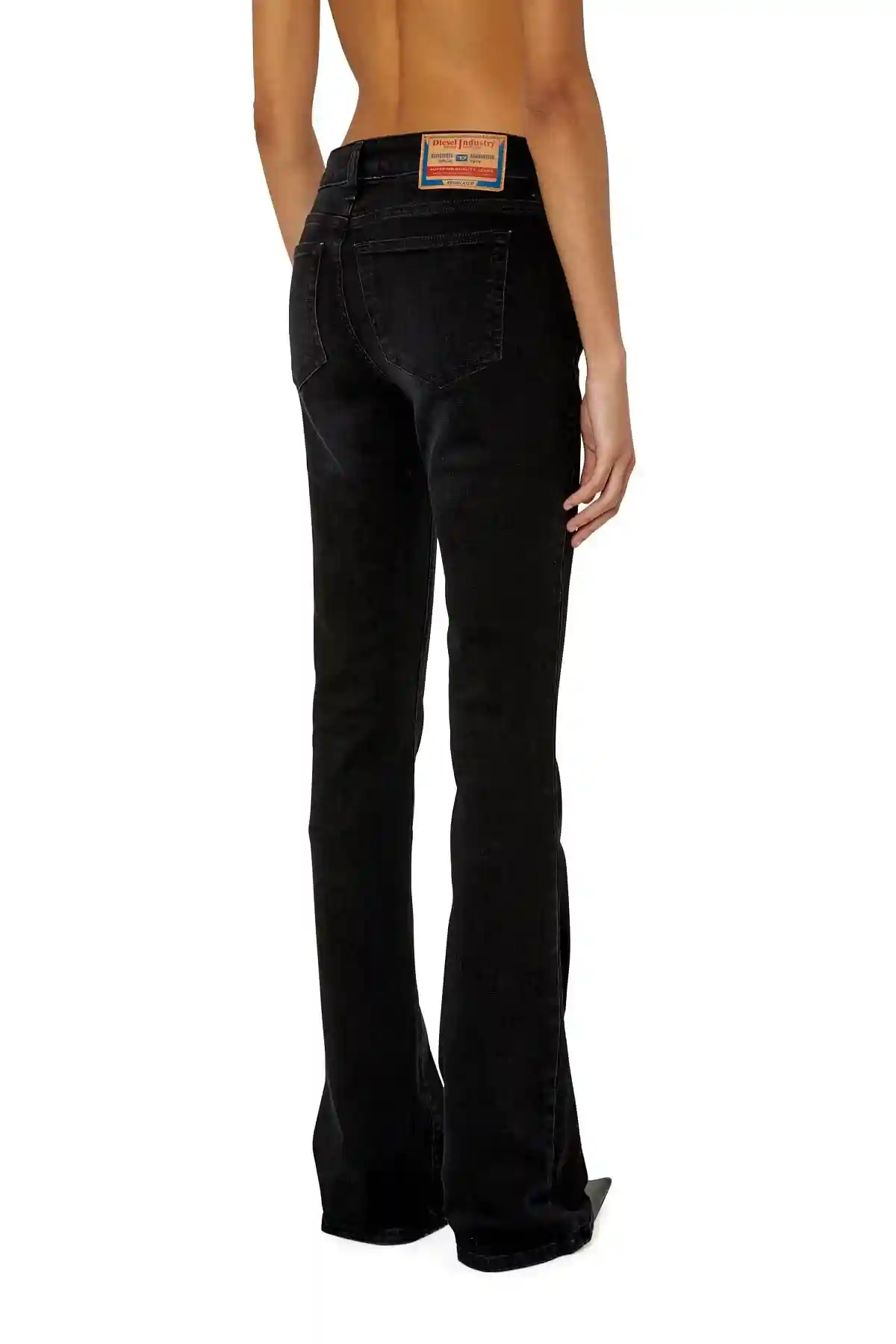 Black Bootcut and Flare Jeans-1969 D-Ebbey