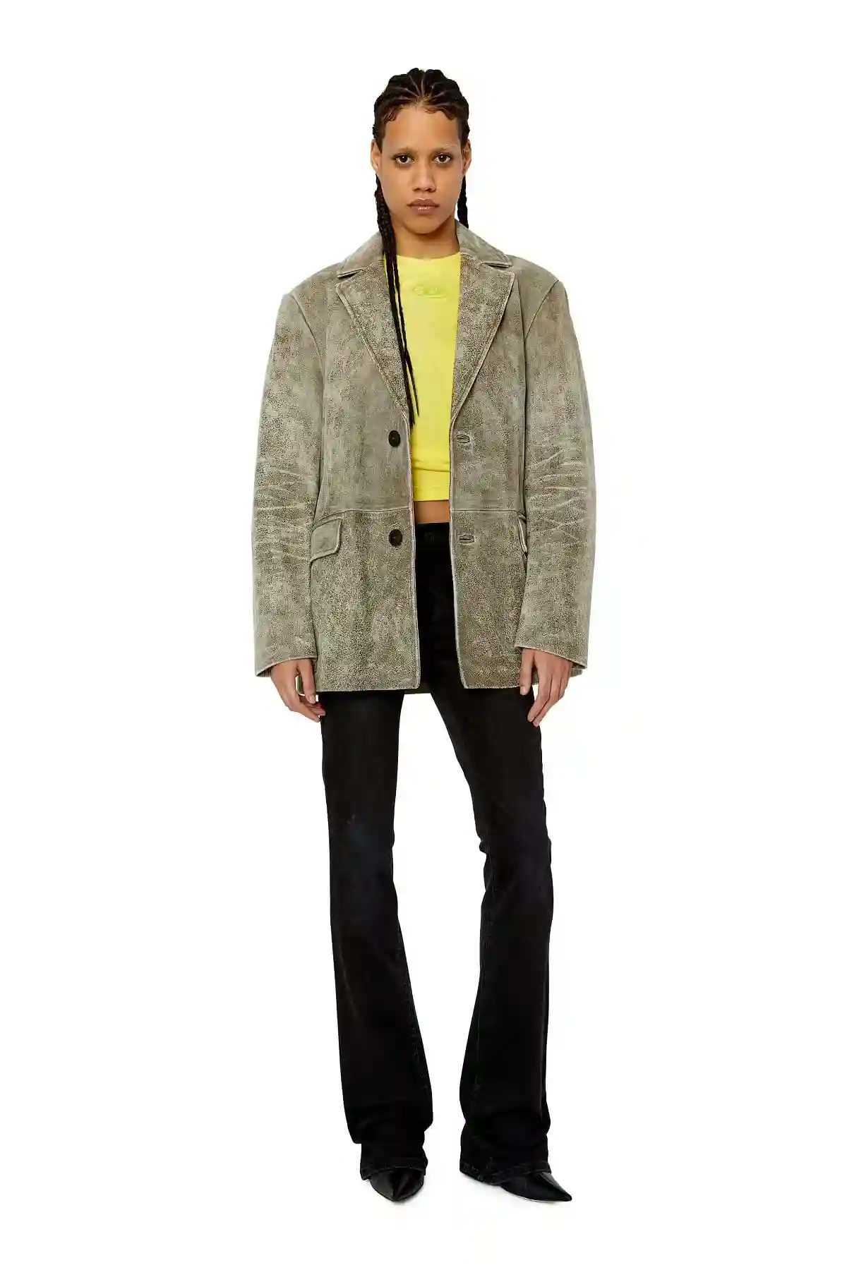 Black Bootcut and Flare Jeans-1969 D-Ebbey