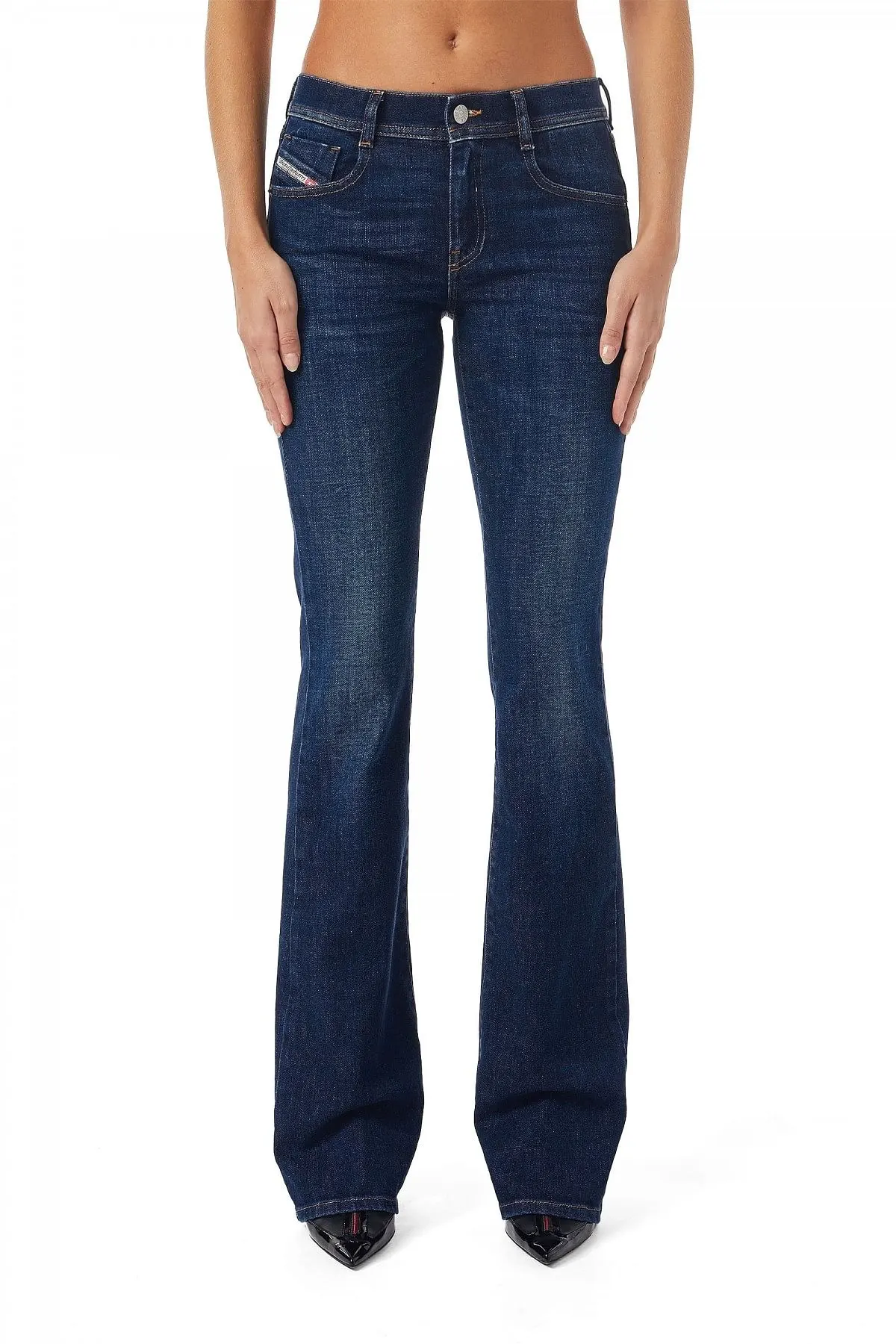Blue Bootcut Jeans-1969 D-Ebbey