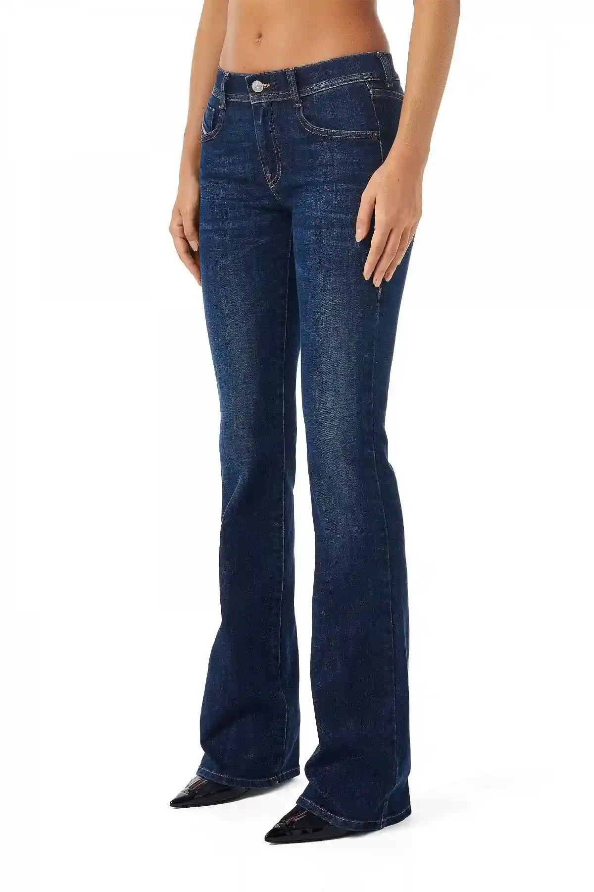 Blue Bootcut Jeans-1969 D-Ebbey