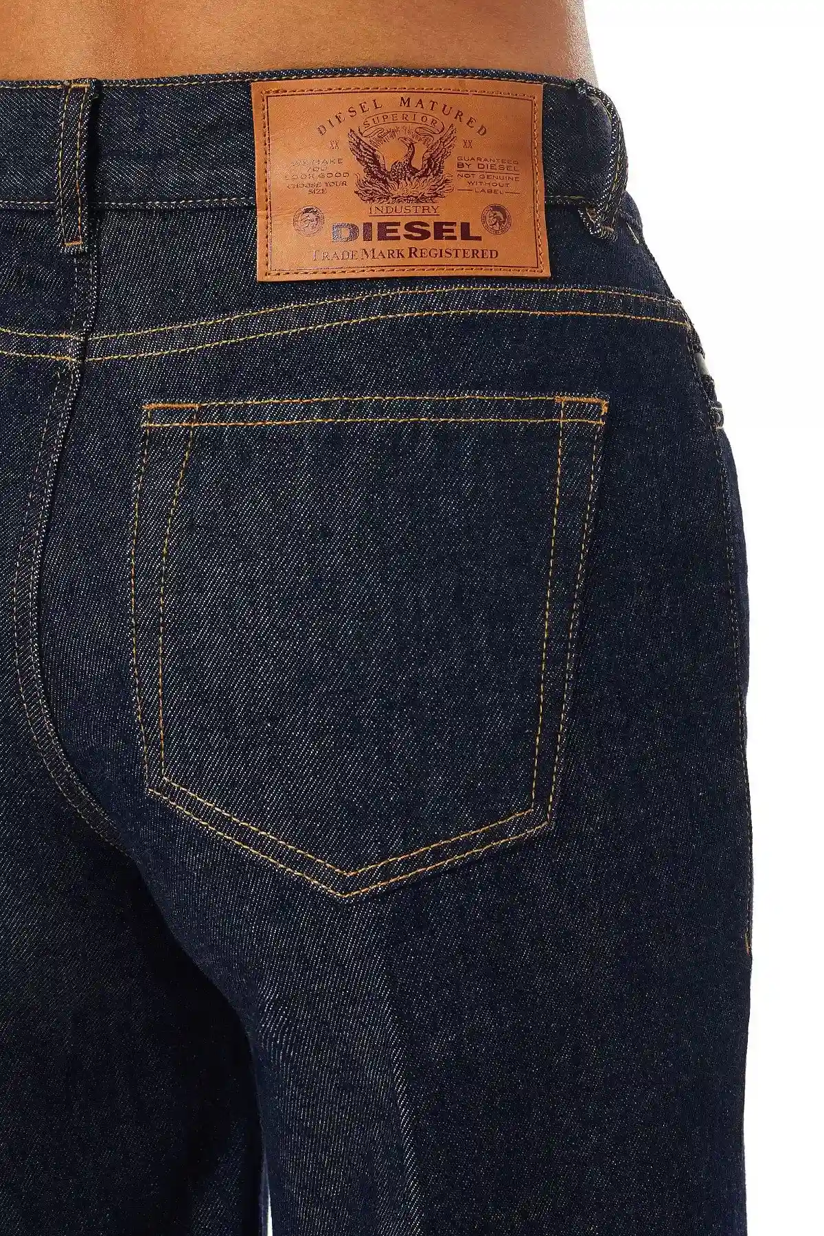 Blue Bootcut and Flare Jeans-1978 D-Akemi
