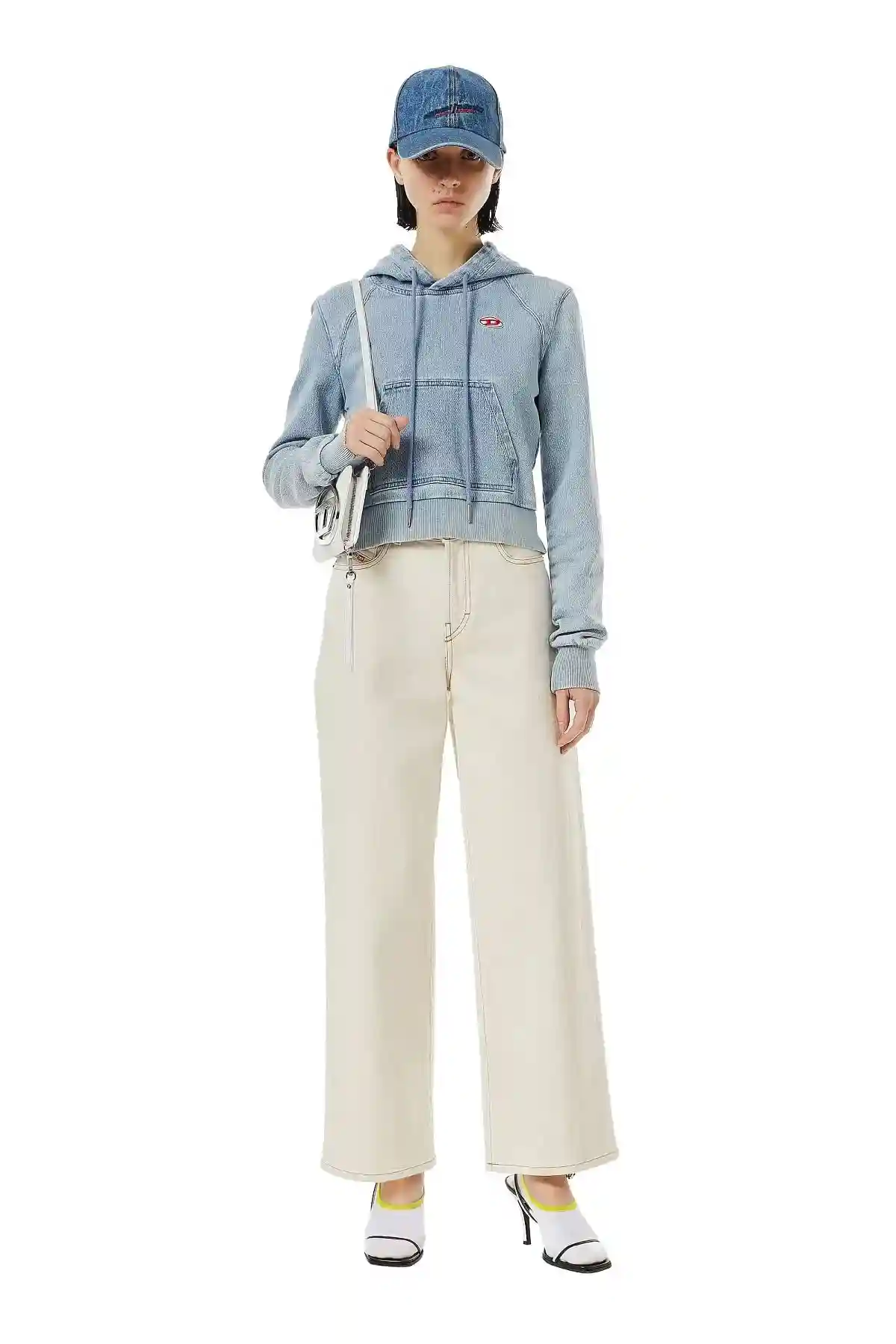 White Bootcut and Flare Jeans-2000 Widee