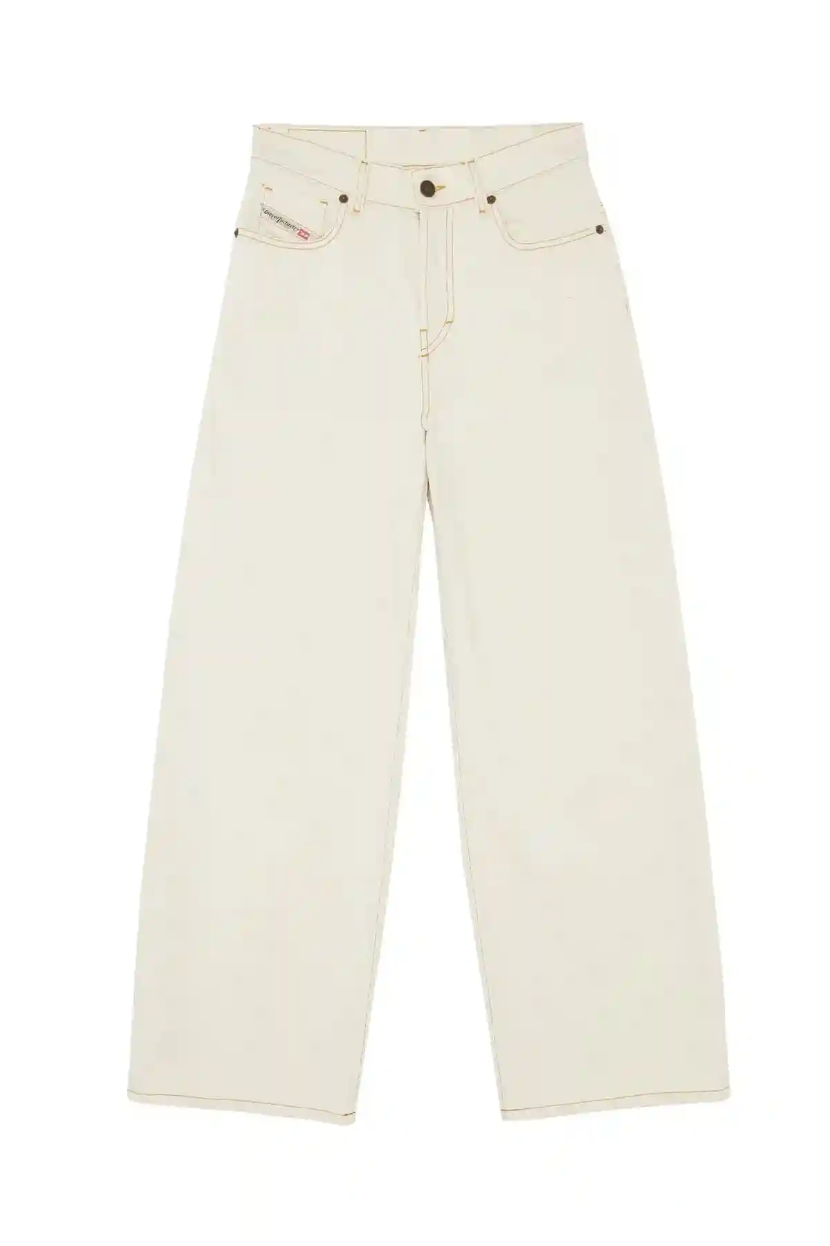 White Bootcut and Flare Jeans-2000 Widee
