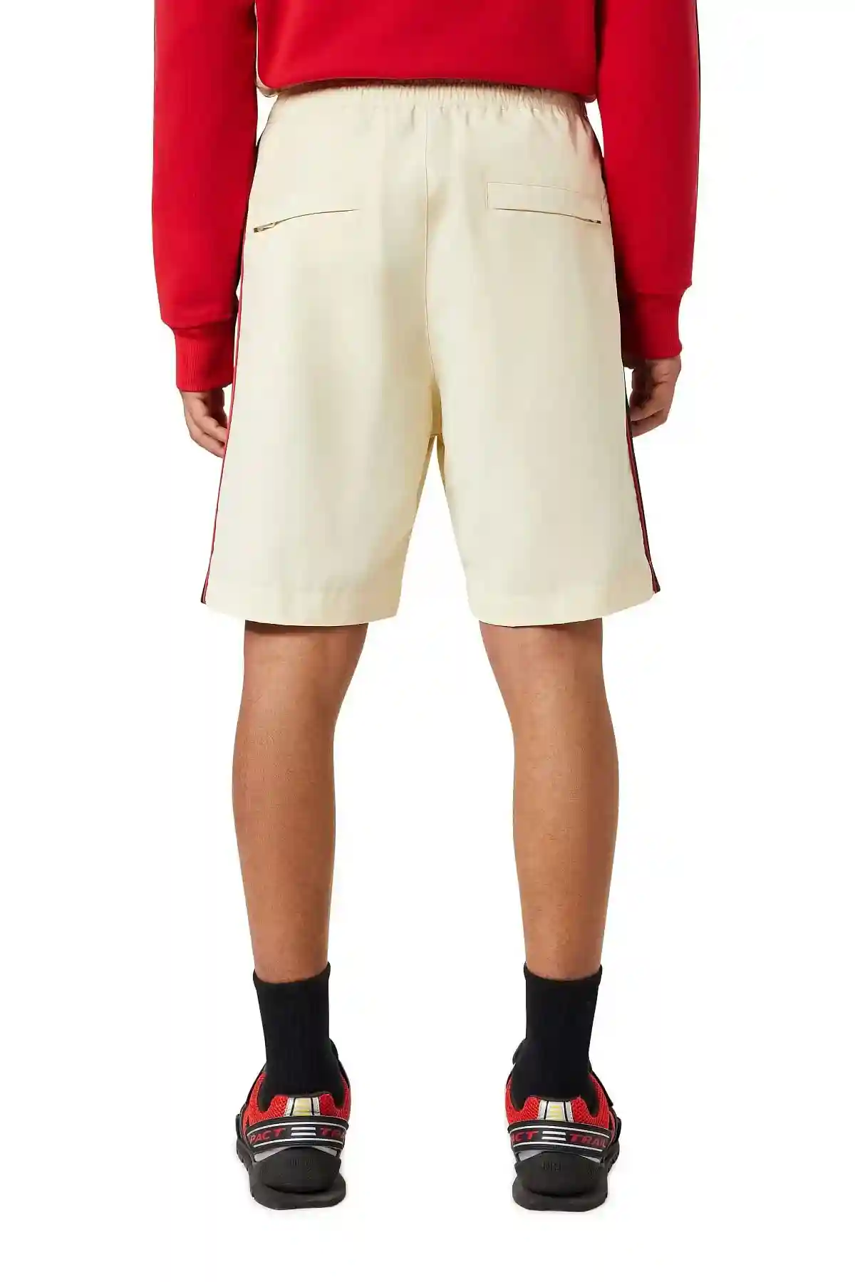 White Piped shorts in CORDURA®