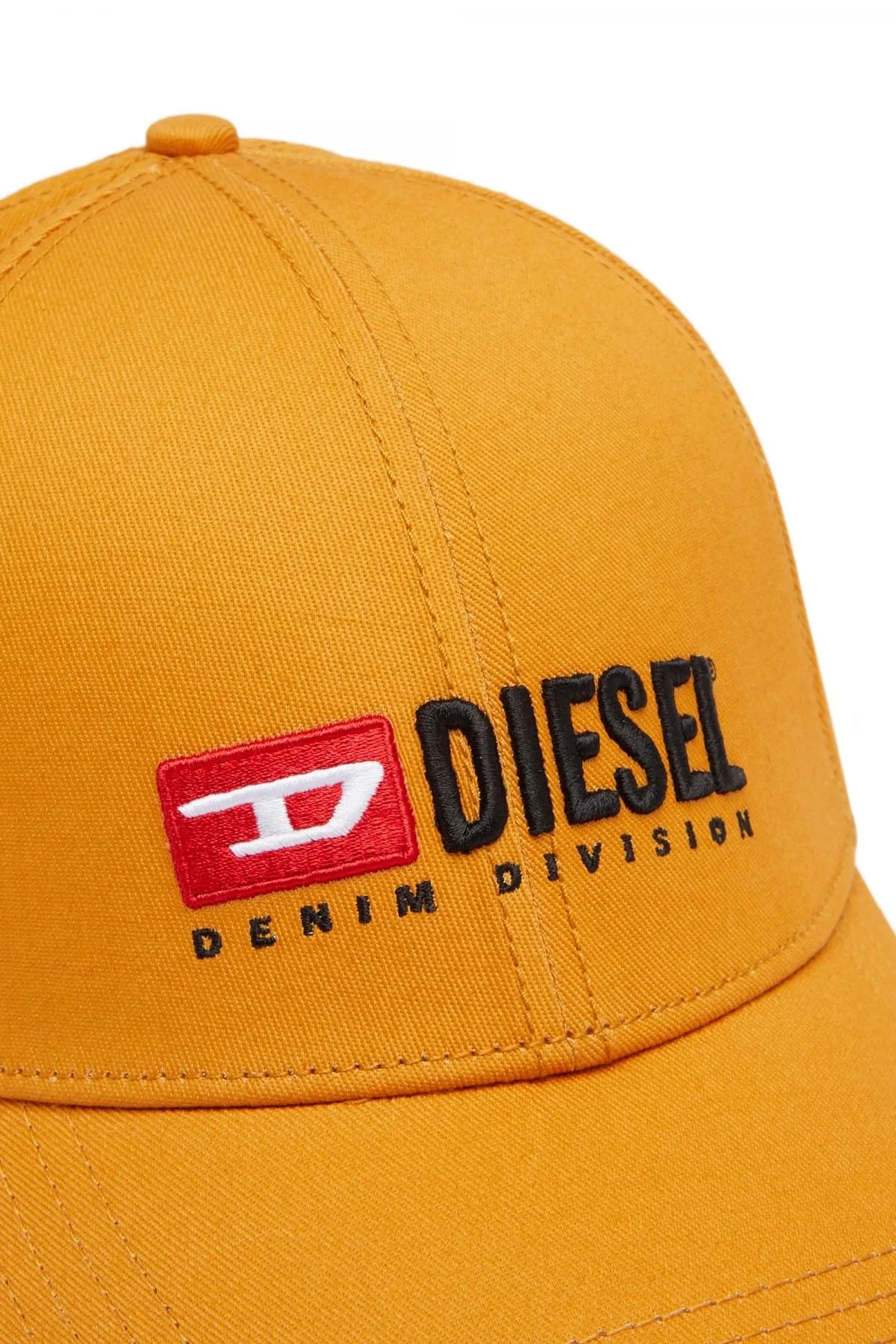 Orange Baseball cap with Denim Division logo