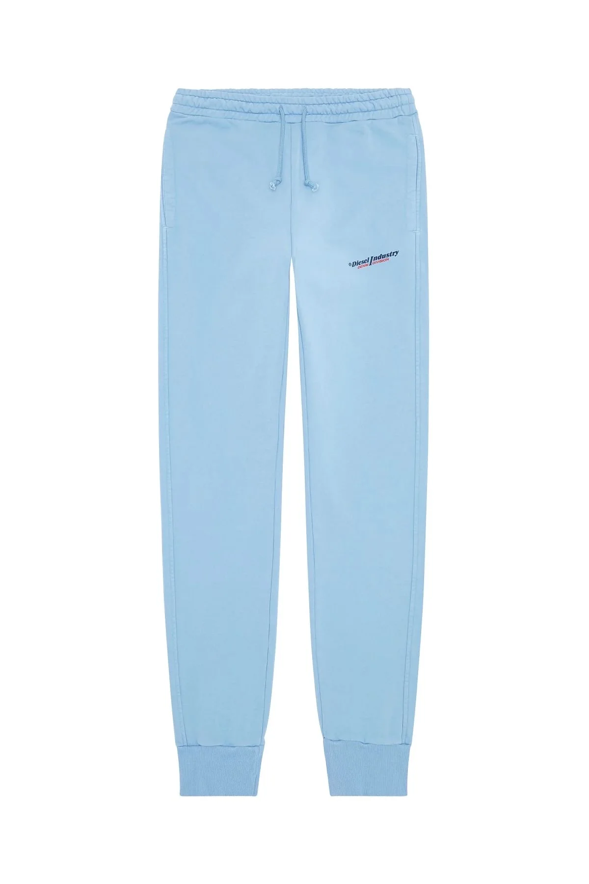 Blue Sweatpants with puff logo