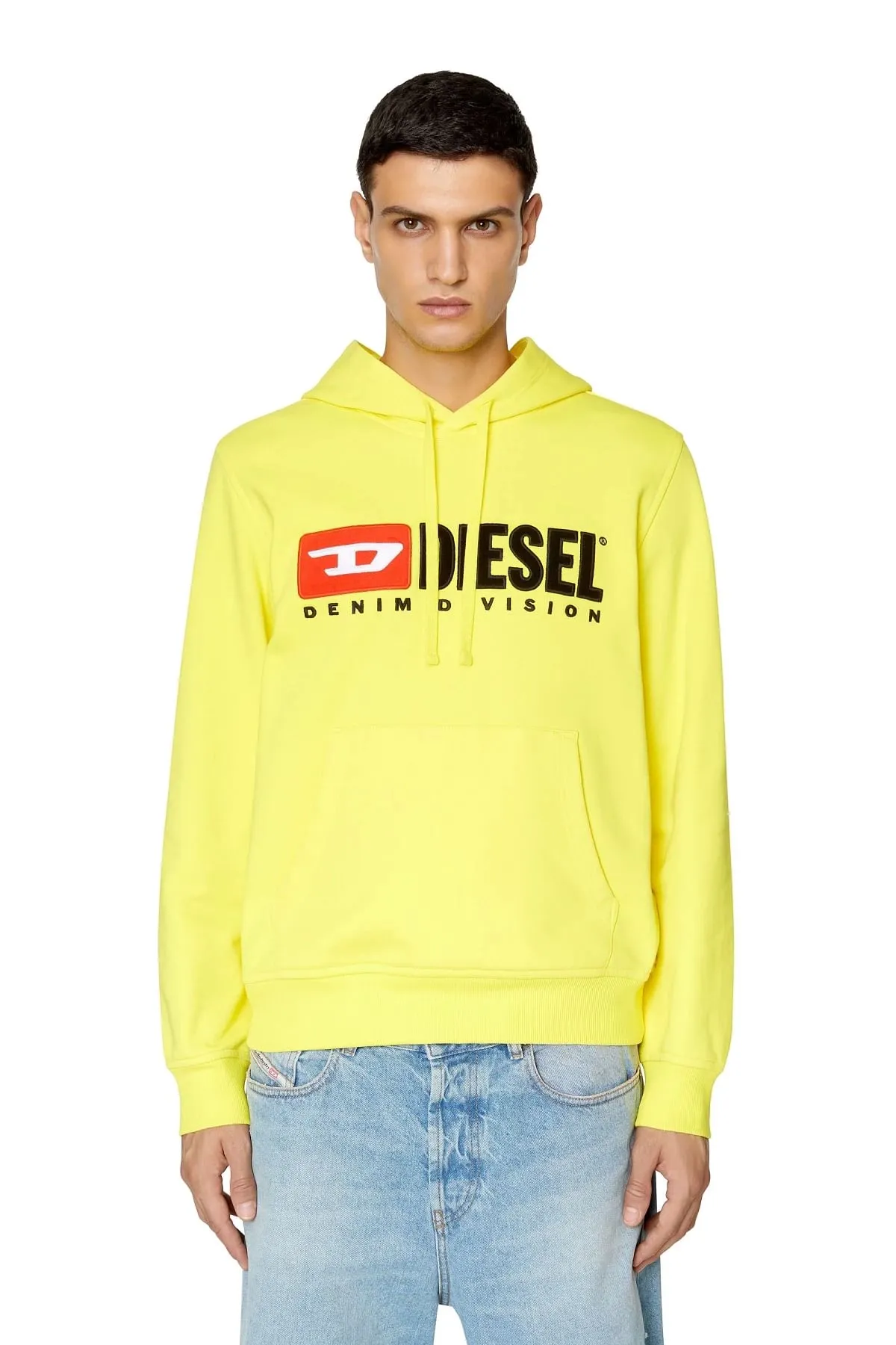 Yellow Denim Division hoodie