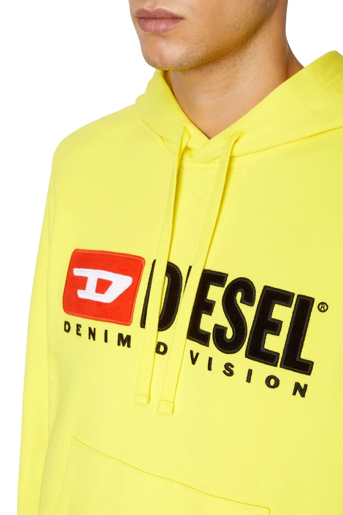 Yellow Denim Division hoodie