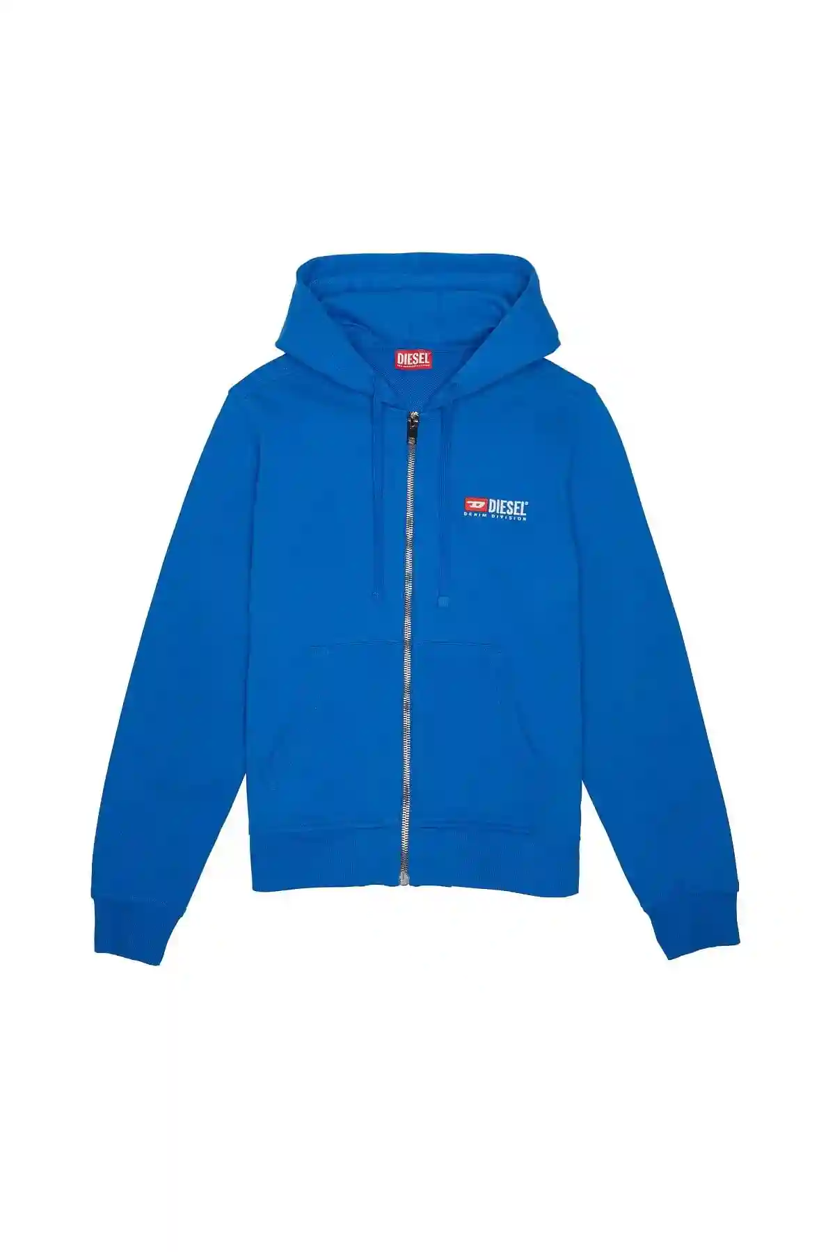 Blue Denim Division zip-up hoodie