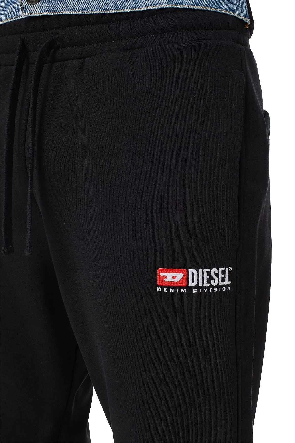 Black Sweatpants with logo embroidery