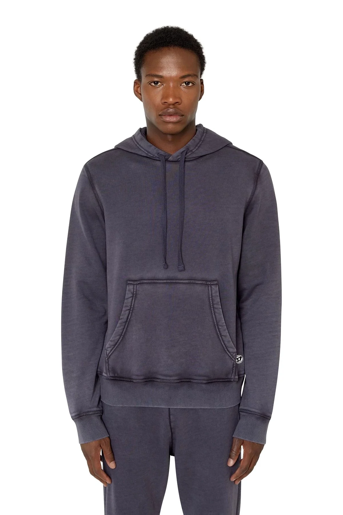 Blue Treated hoodie