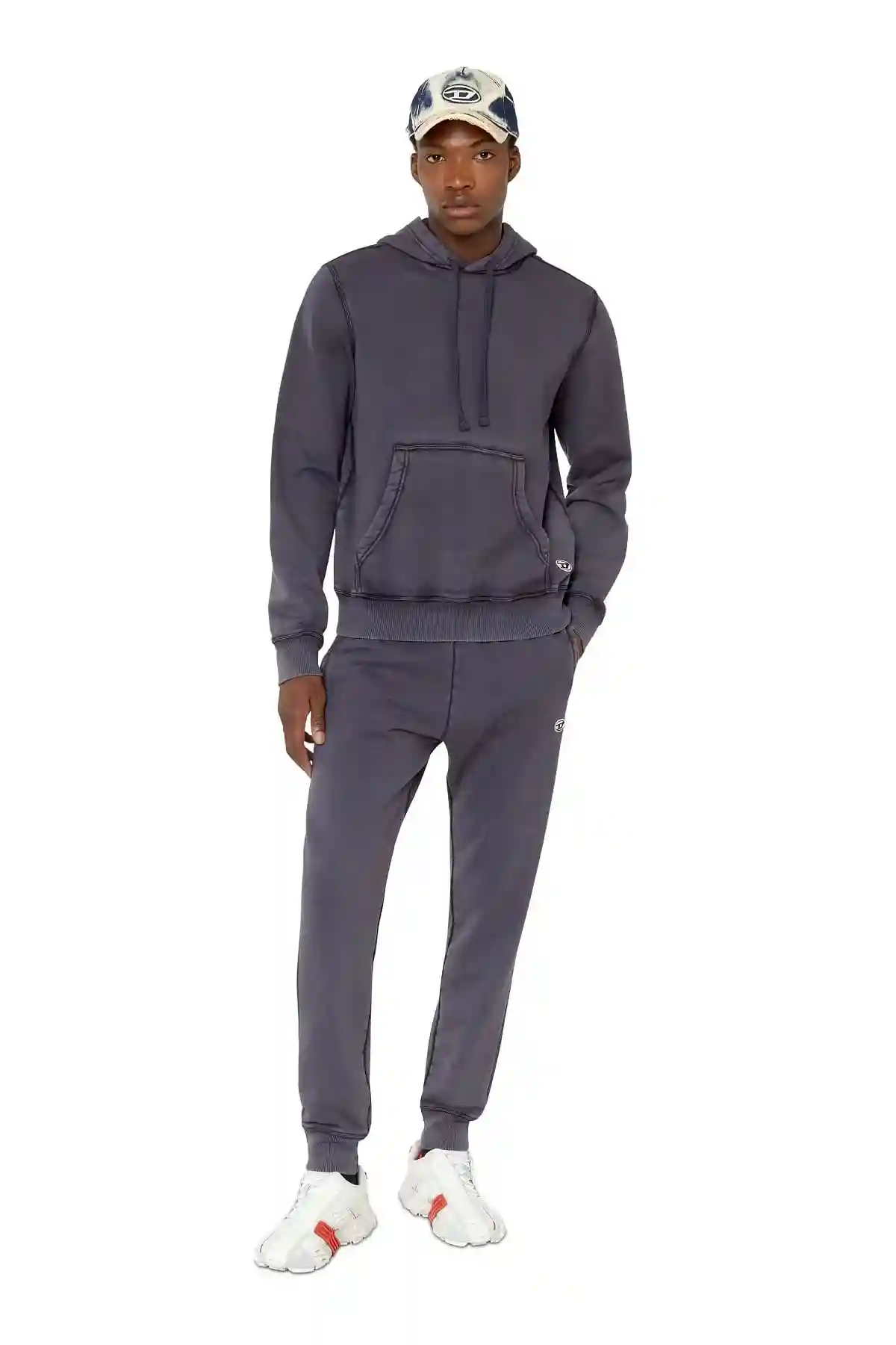 Blue Treated hoodie