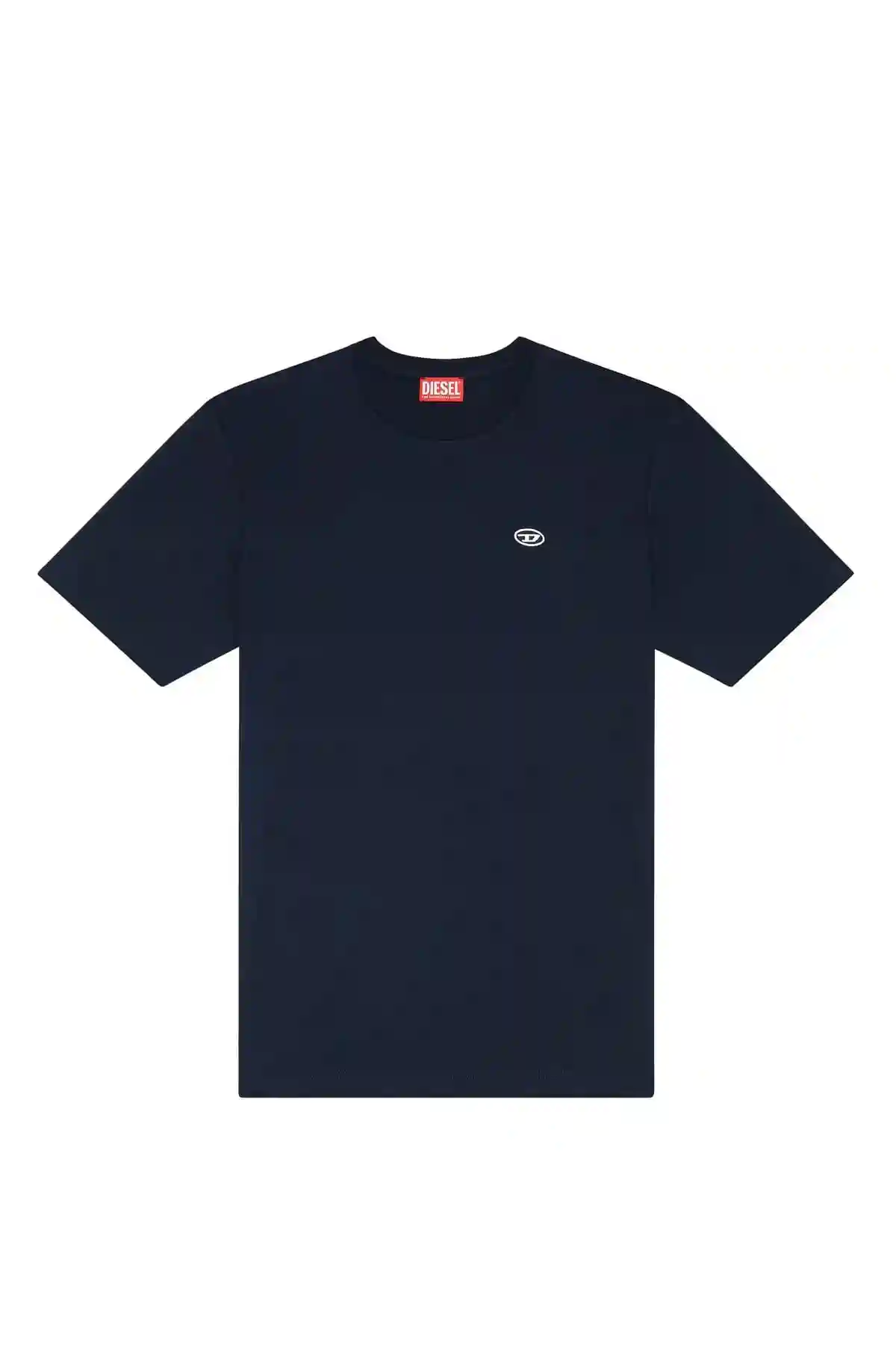 Blue T-shirt with oval D patch