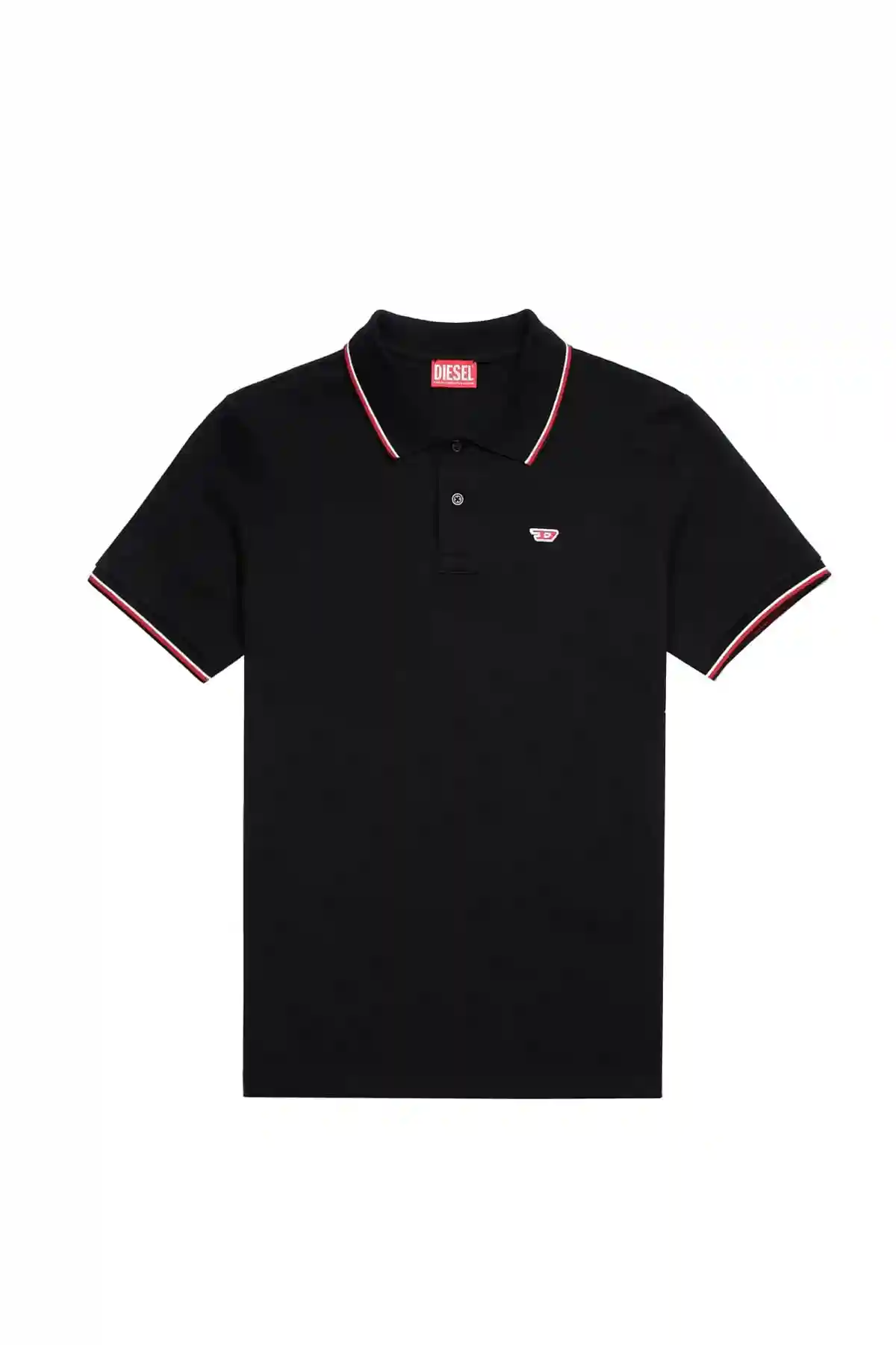 Black Polo shirt with D logo