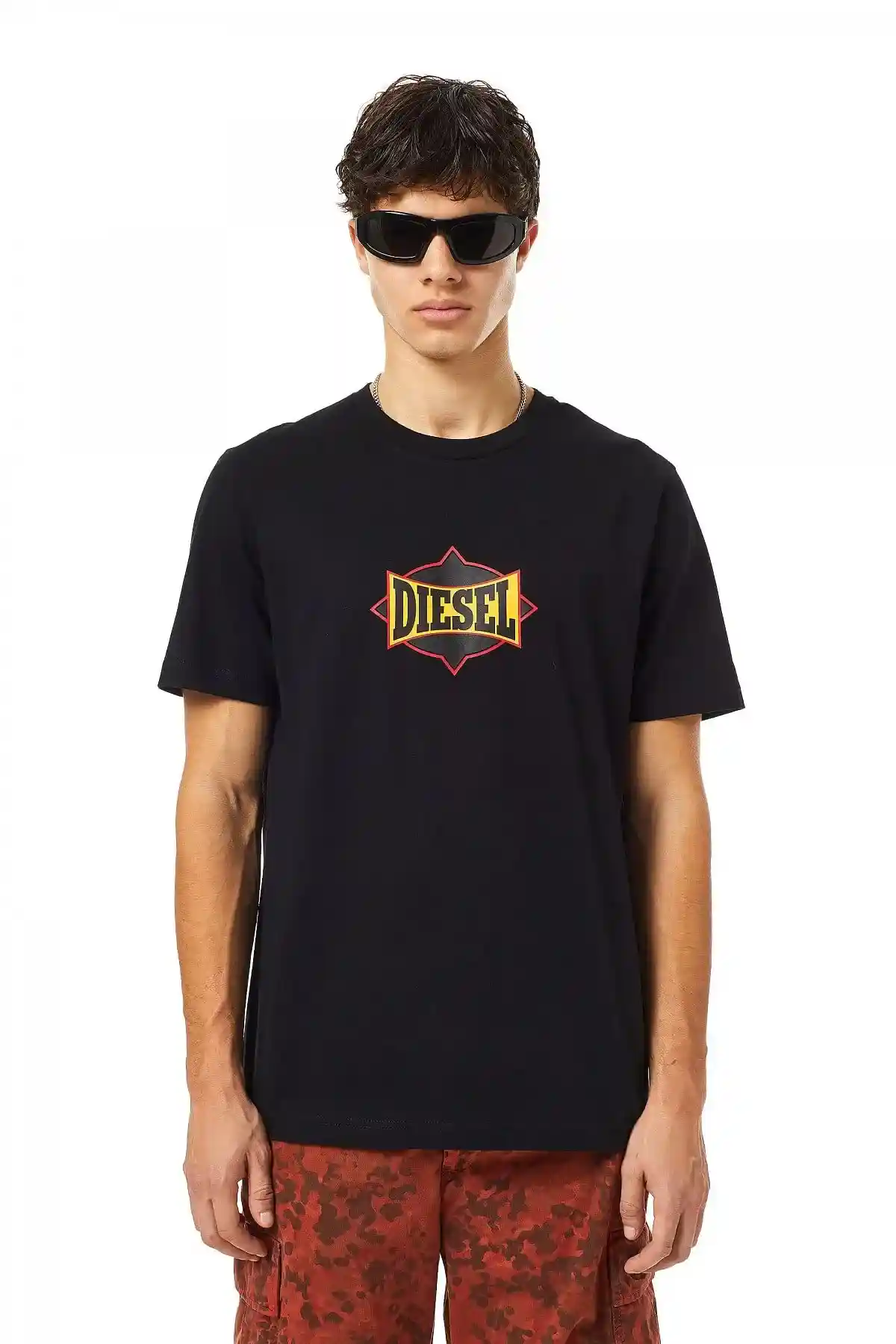 Black T-shirt with vintage logo