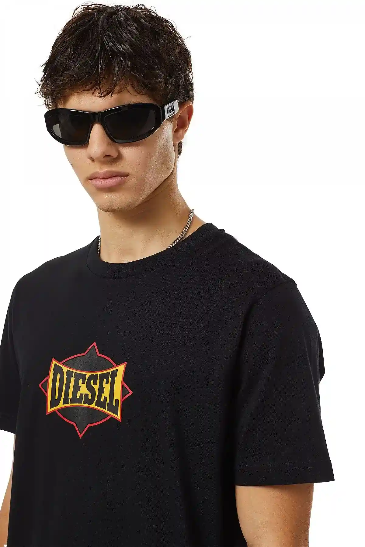 Black T-shirt with vintage logo