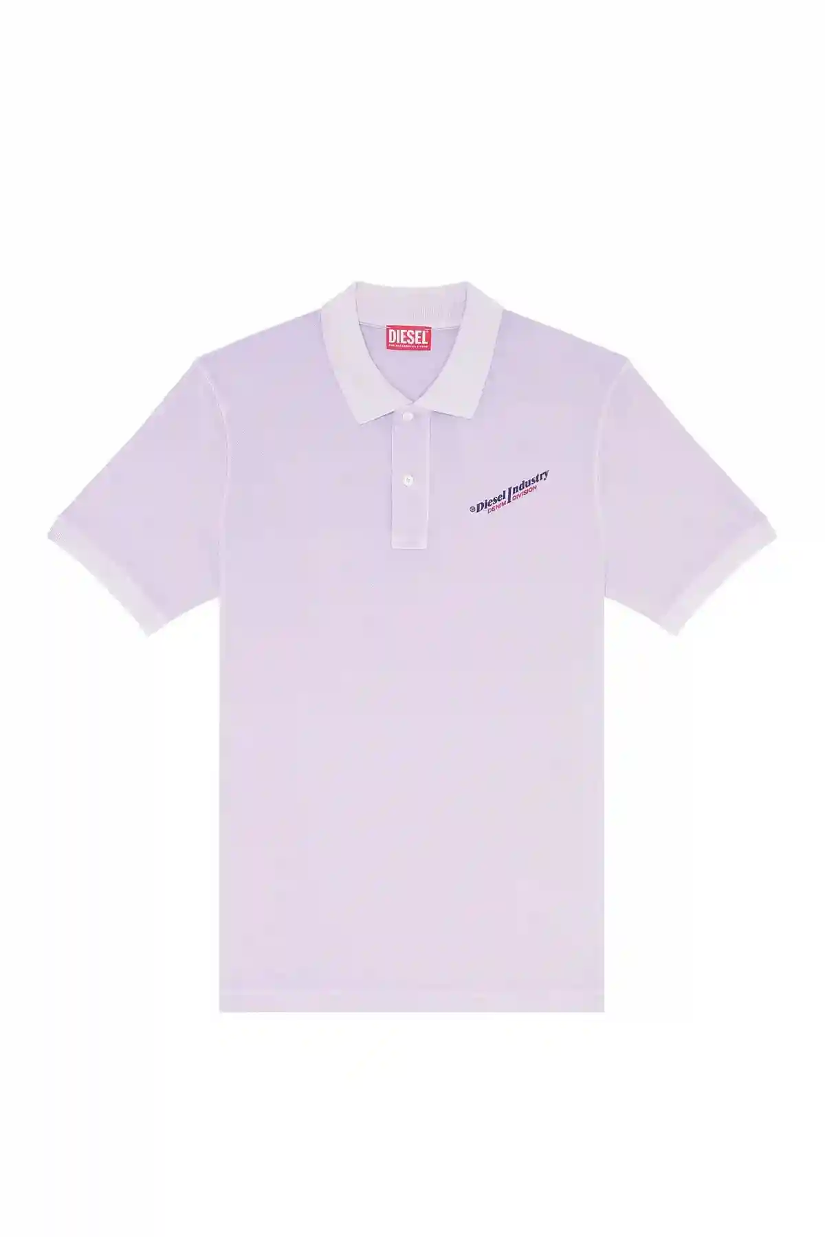 Violet Polo shirt with puff logo