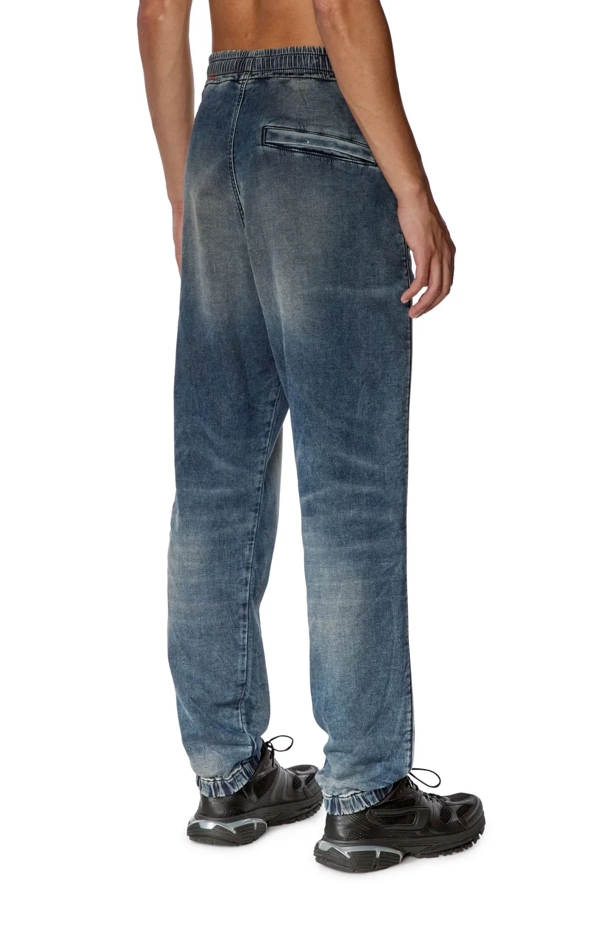 Blue Tapered fit D-Lab Track Denim