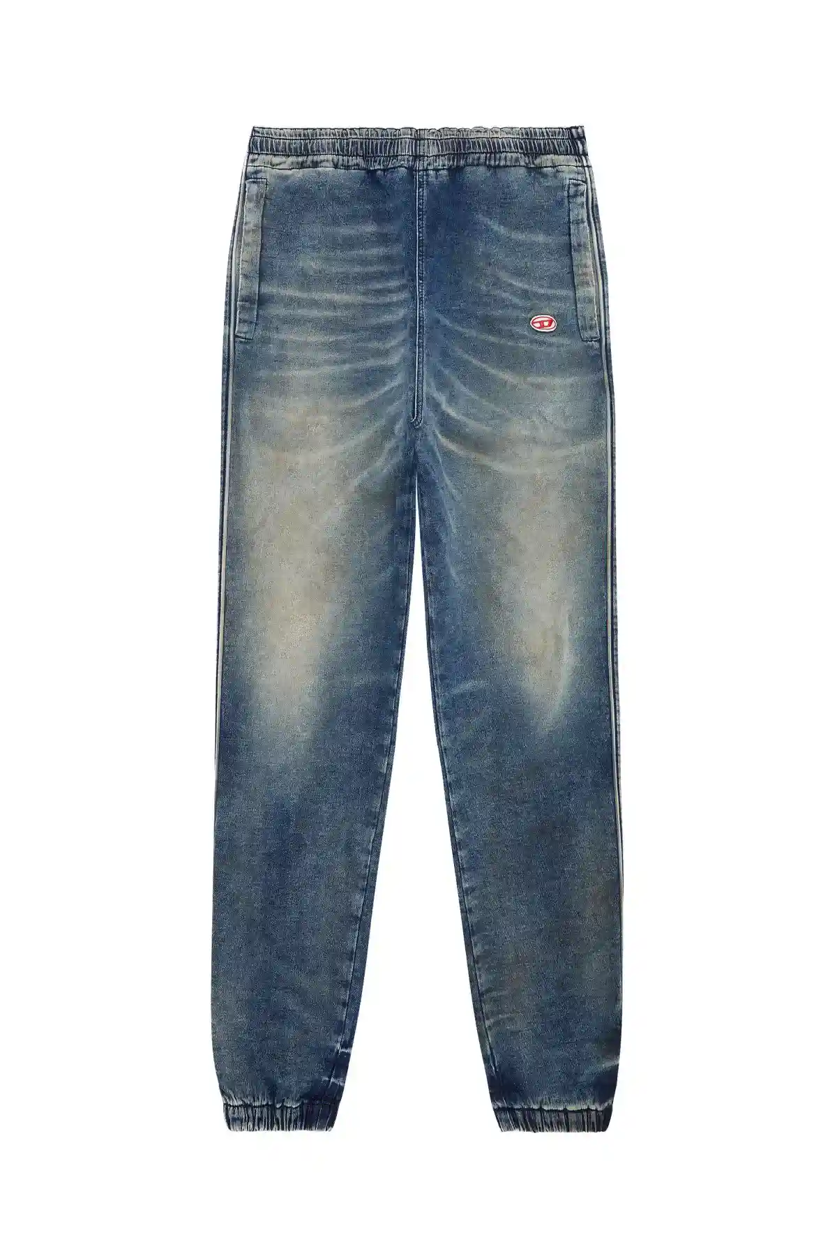 Blue Tapered fit D-Lab Track Denim