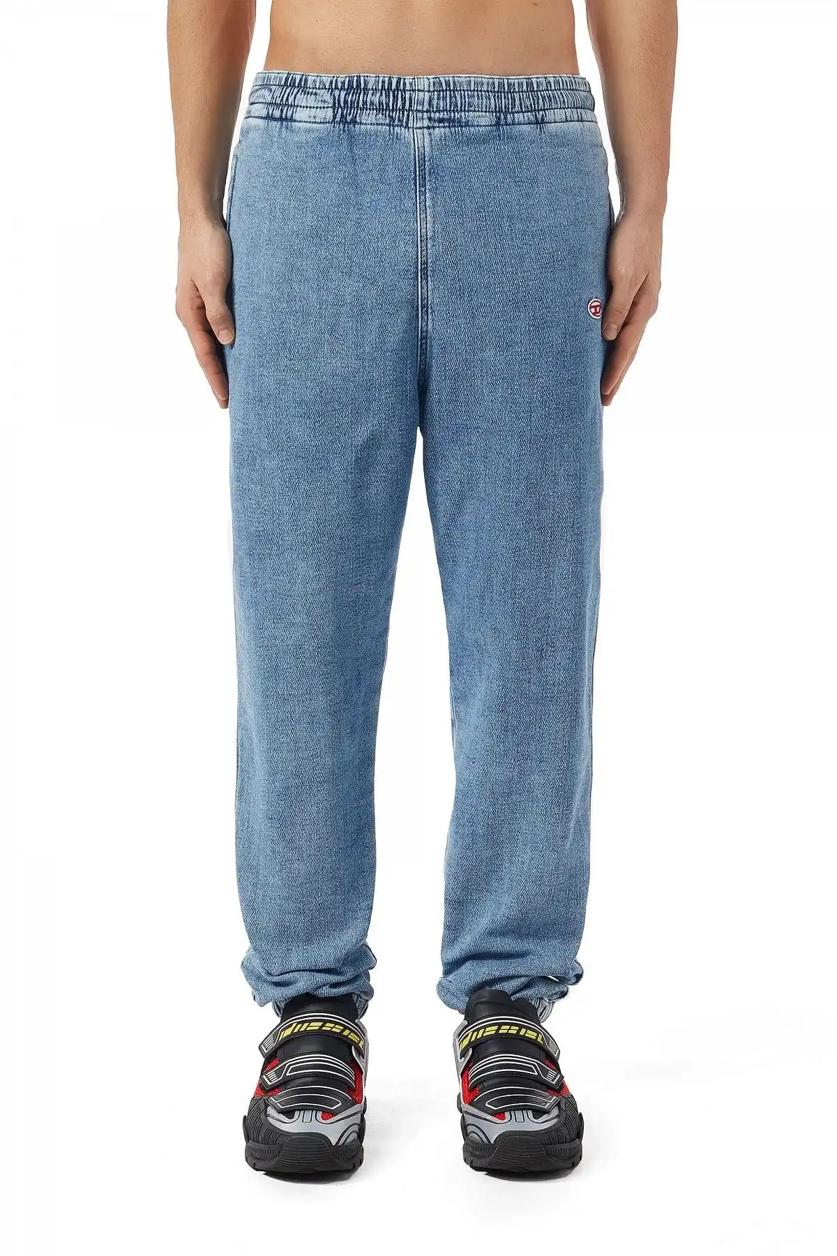 Blue Tapered fit D-Lab Track Denim