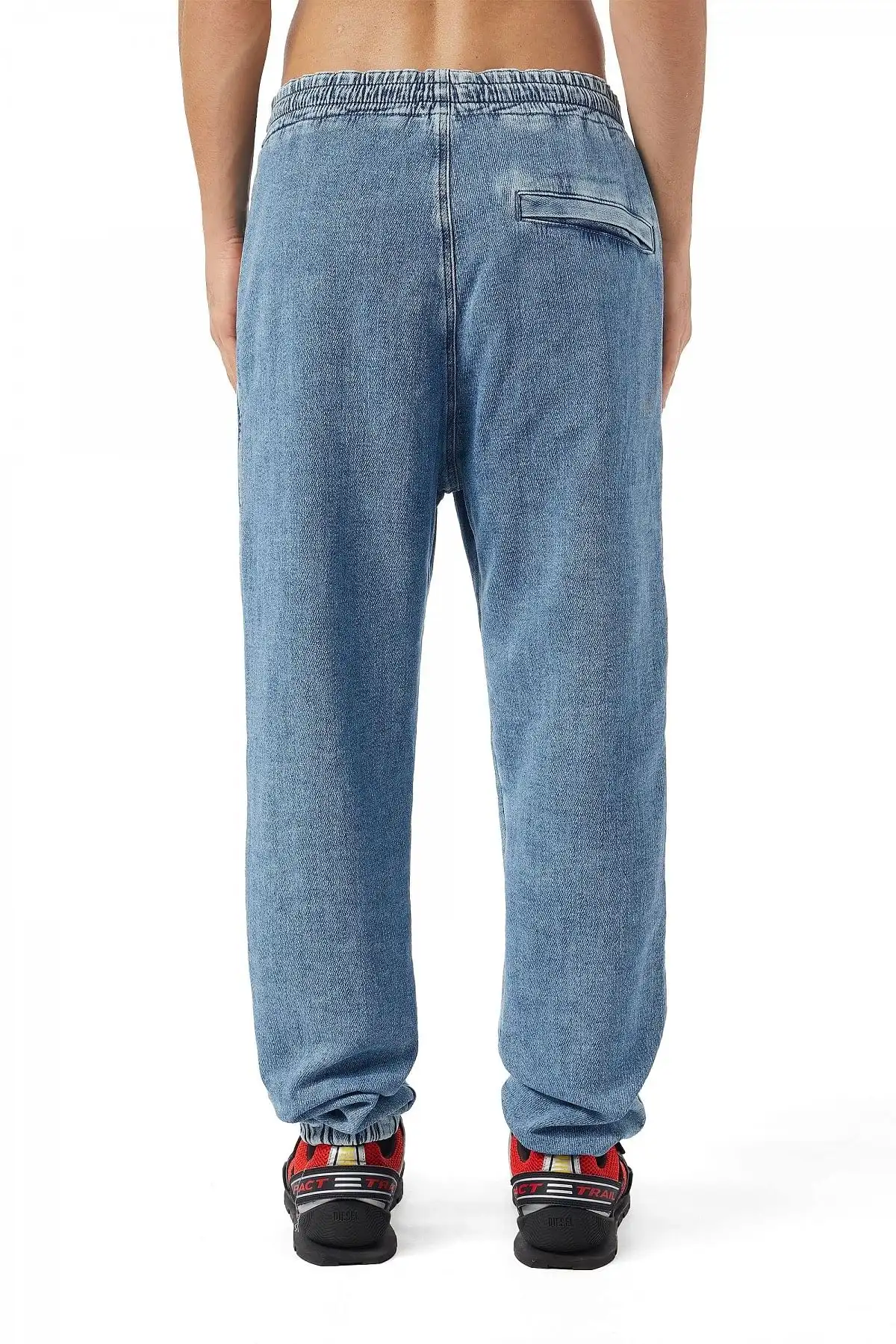 Blue Tapered fit D-Lab Track Denim