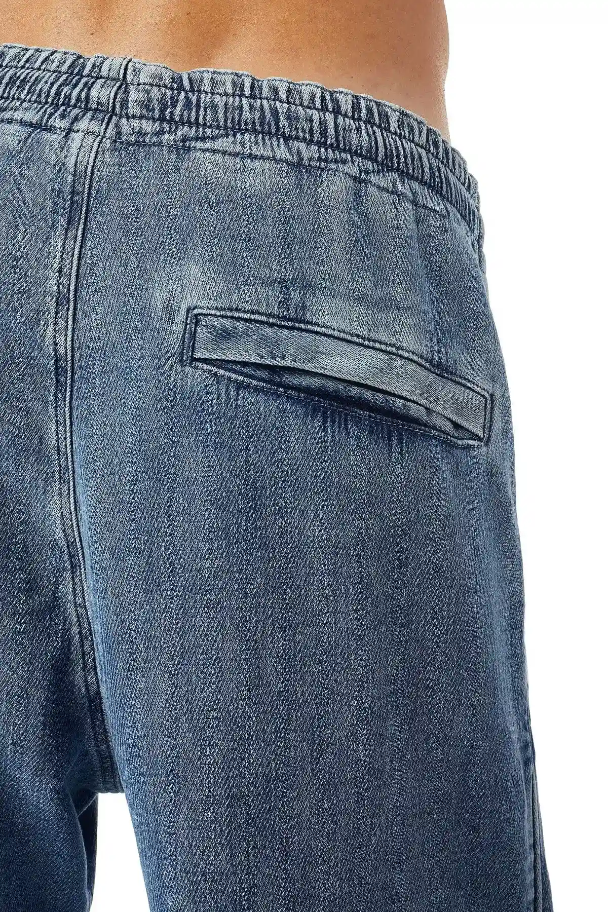 Blue Tapered fit D-Lab Track Denim
