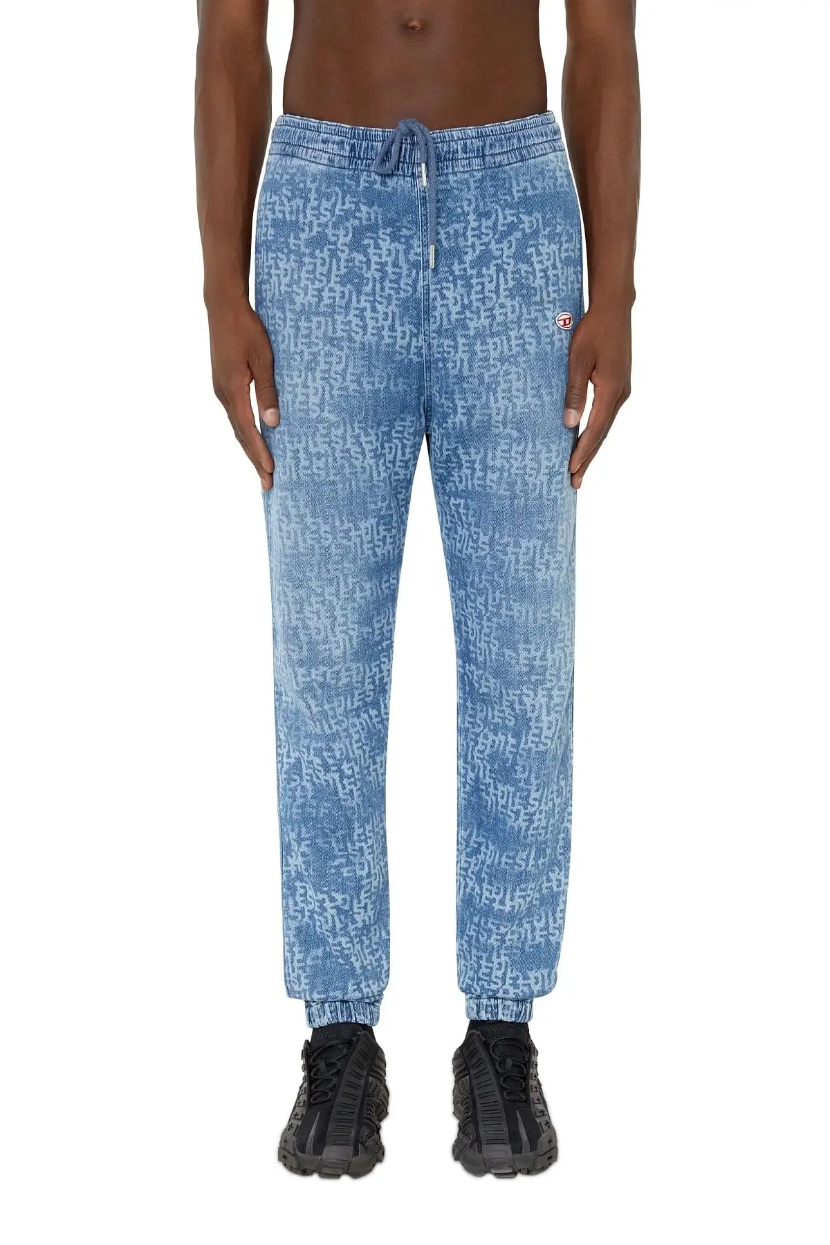 Blue Tapered fit D-Lab Track Denim