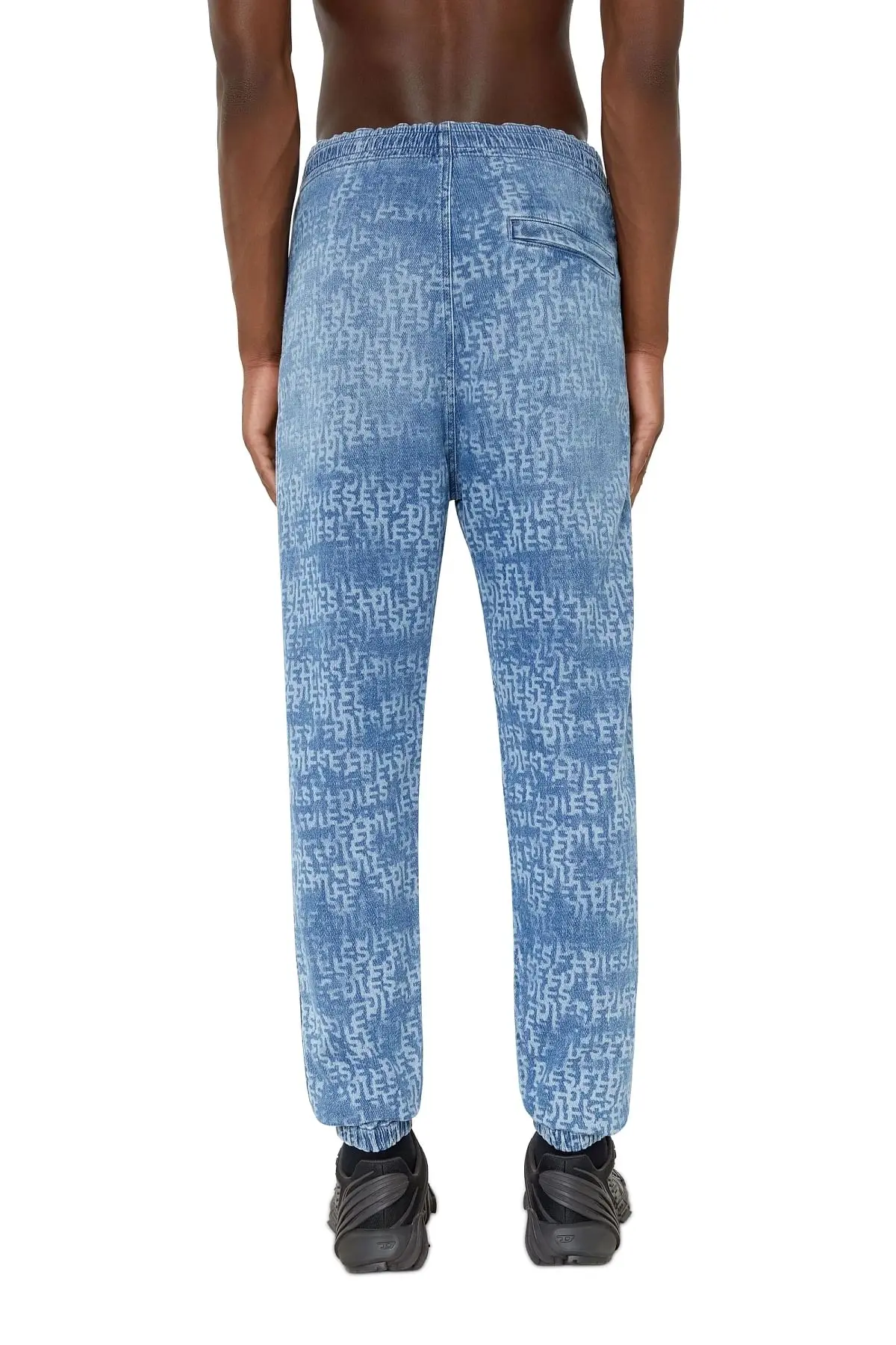Blue Tapered fit D-Lab Track Denim