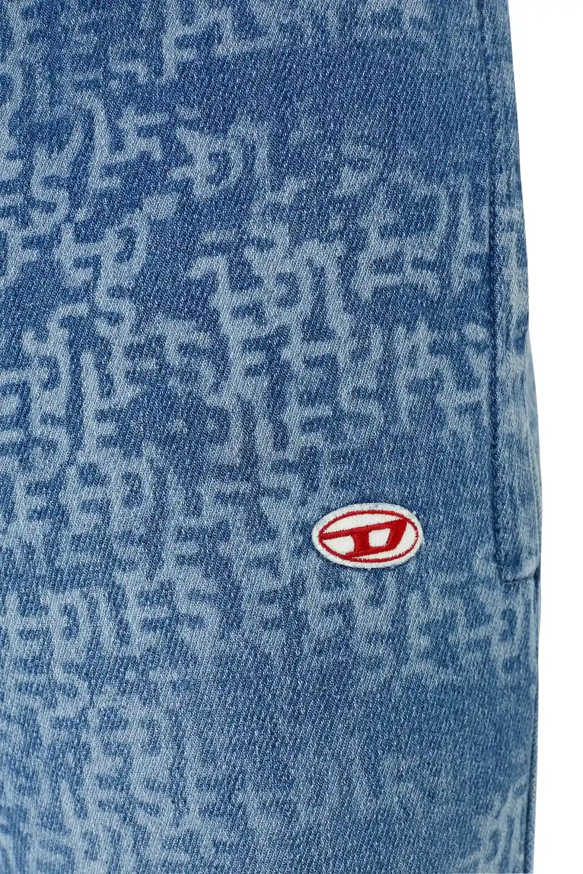 Blue Tapered fit D-Lab Track Denim