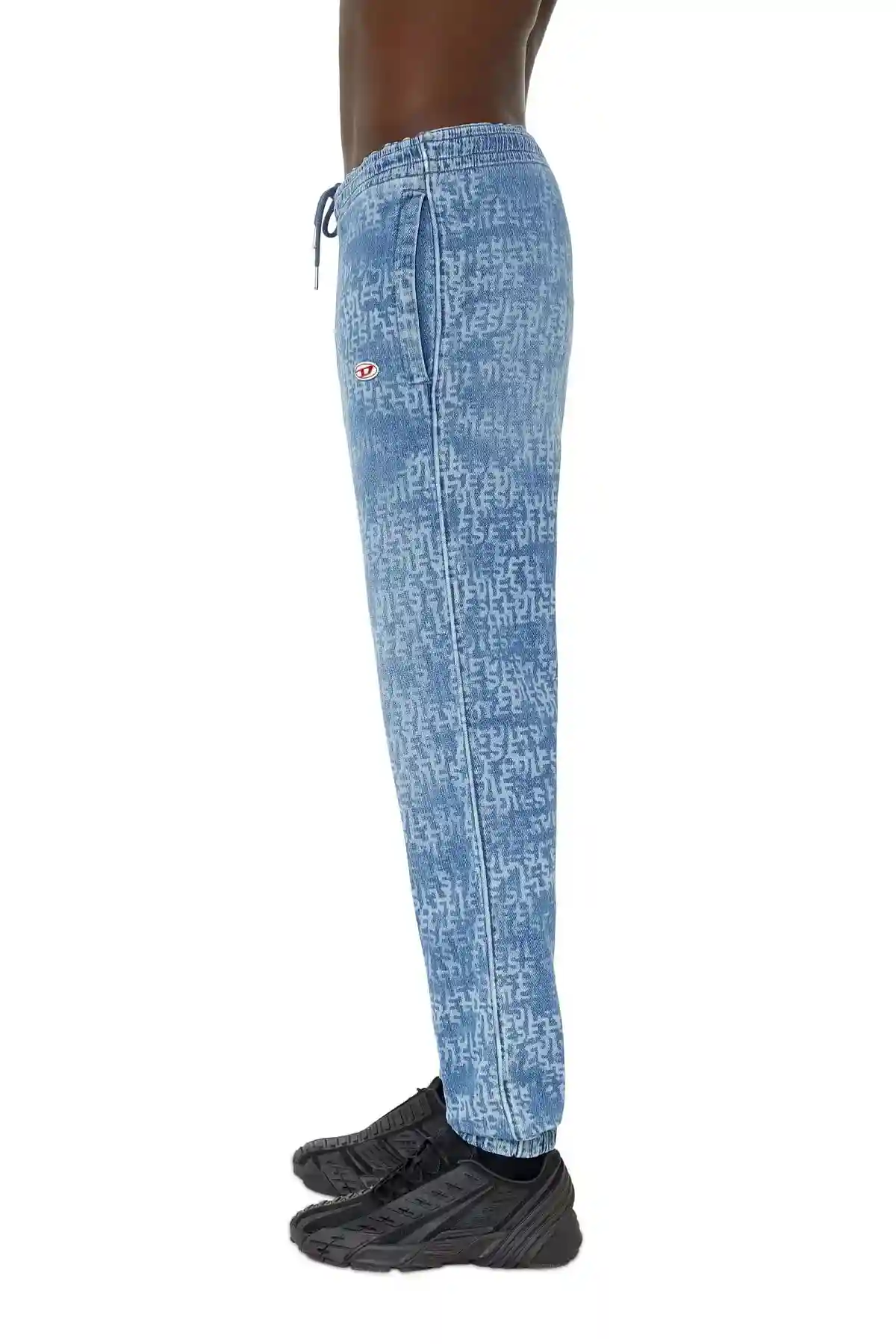 Blue Tapered fit D-Lab Track Denim