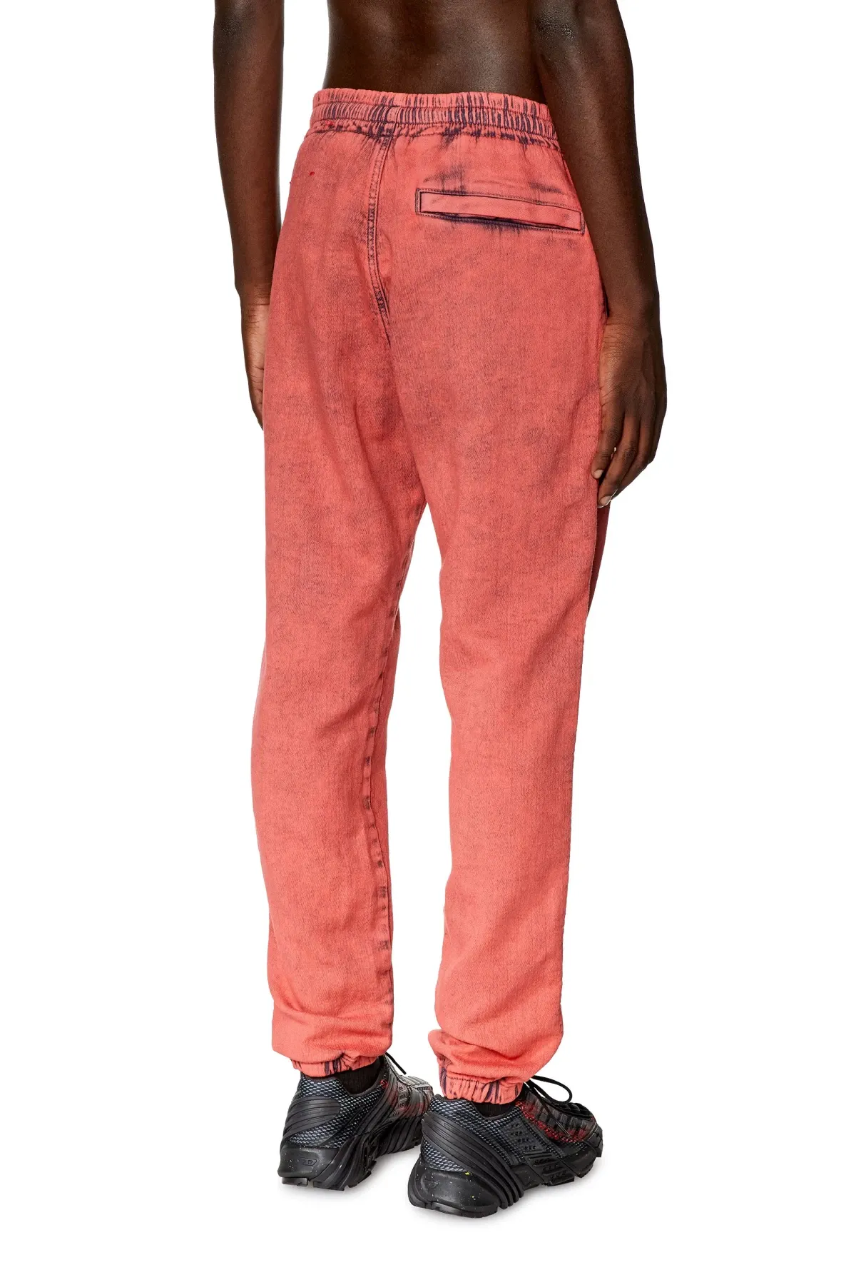 Red Tapered fit D-Lab Track Denim