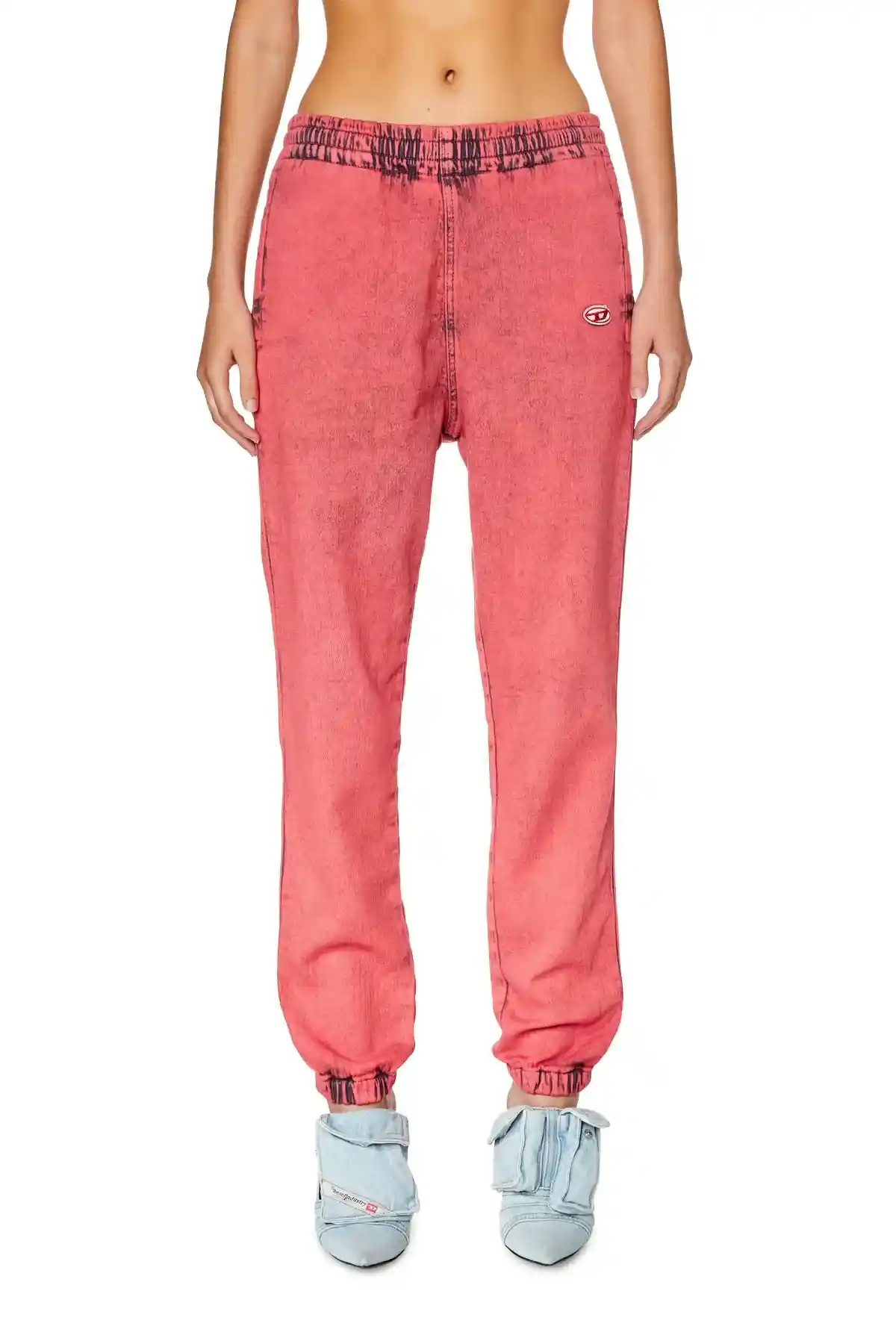 Red Tapered fit D-Lab Track Denim