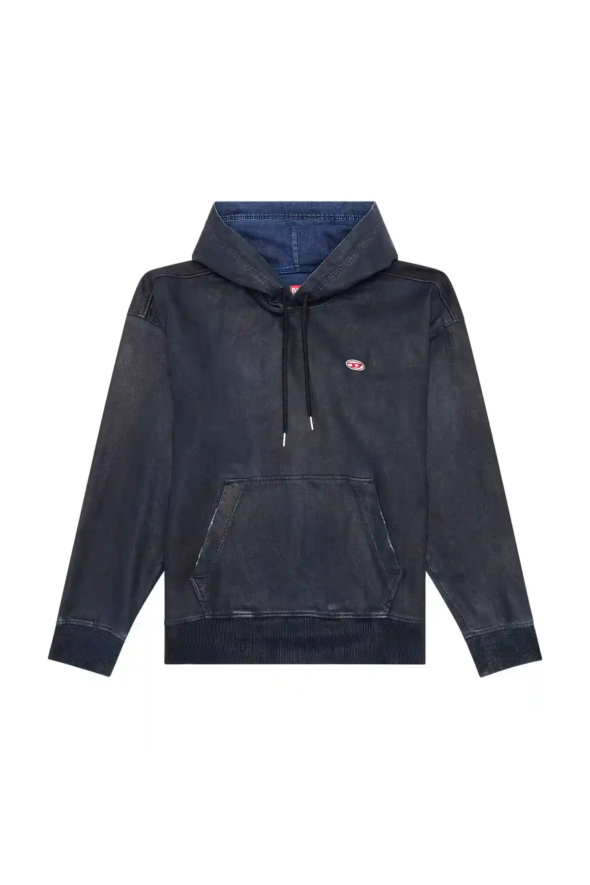 Blue Monogram hoodie in Track Denim