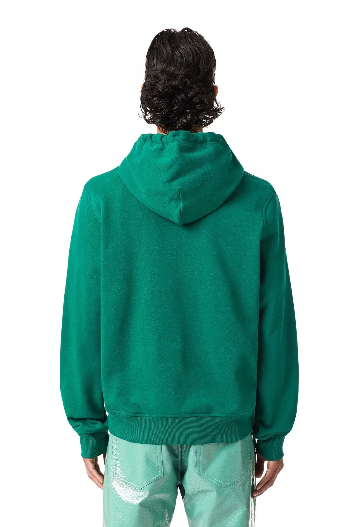 Green Hoodie with D logo