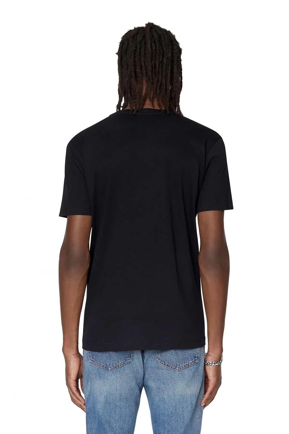 Black T-shirt with D logo