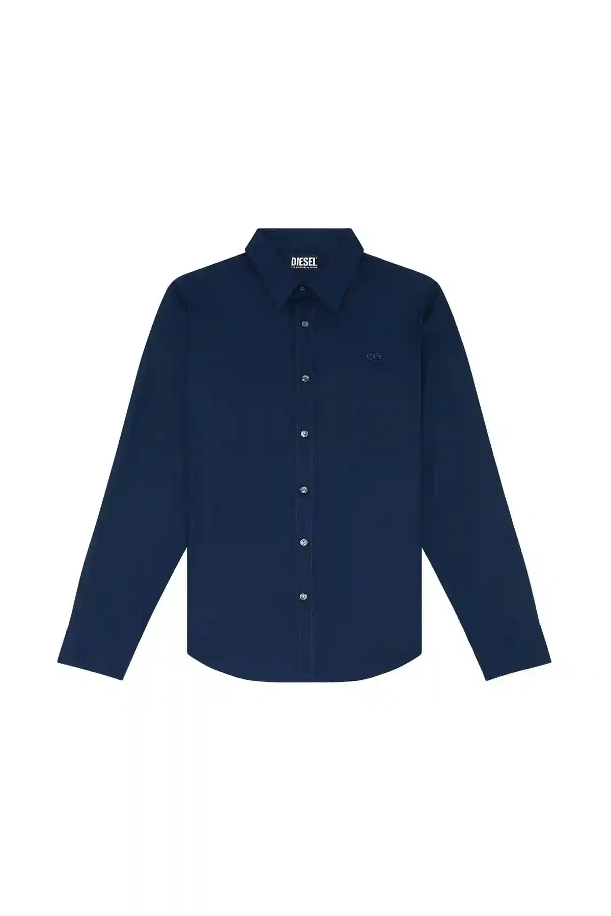 Blue Shirt in technical cotton