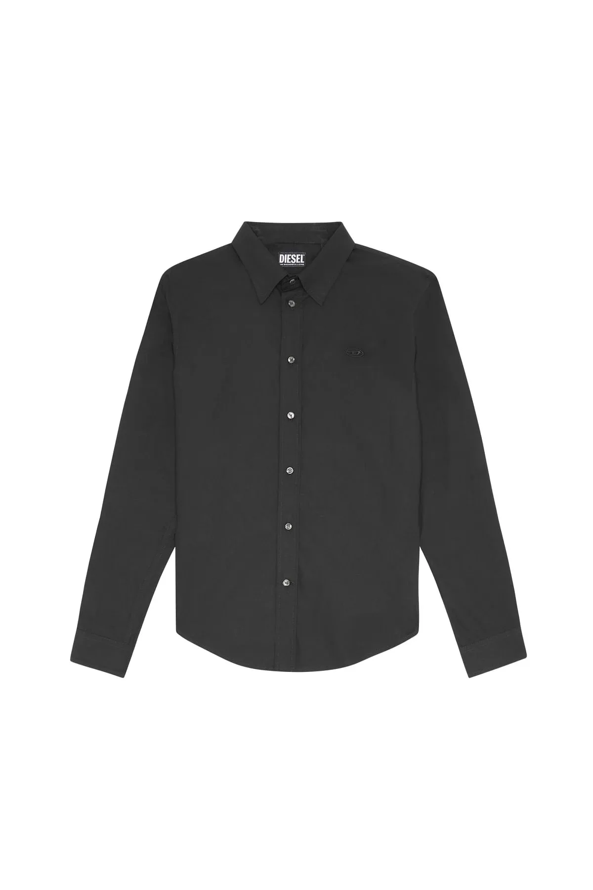 Black Shirt in technical cotton