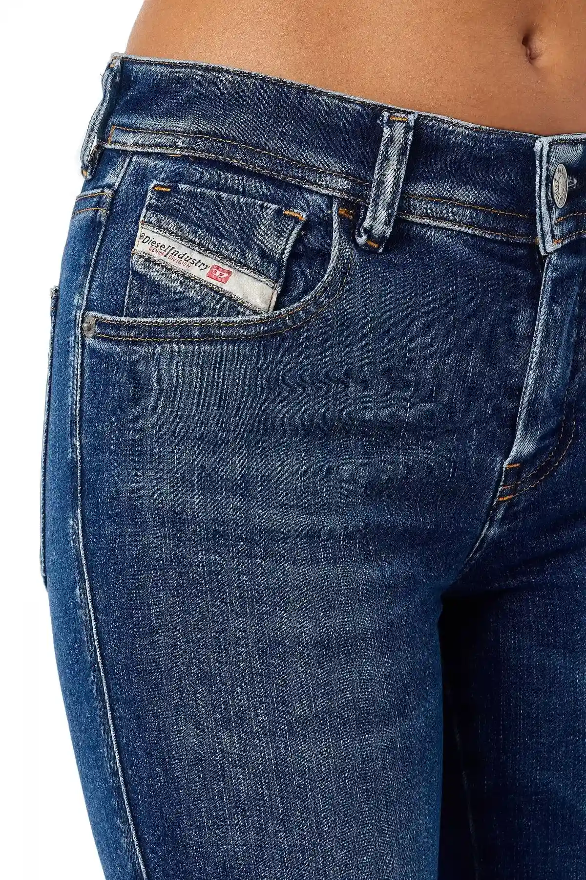 Blue Super skinny Jeans-2017 Slandy