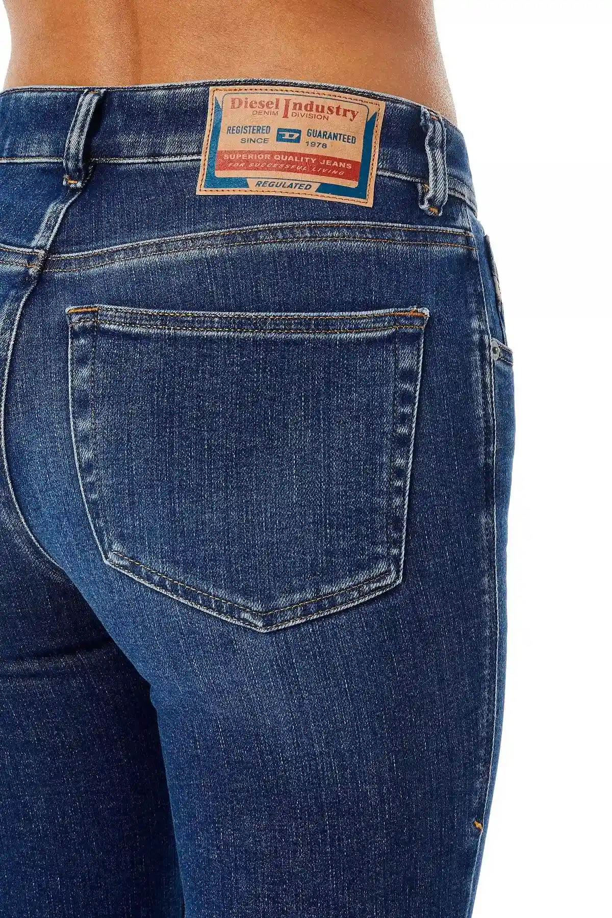 Blue Super skinny Jeans-2017 Slandy