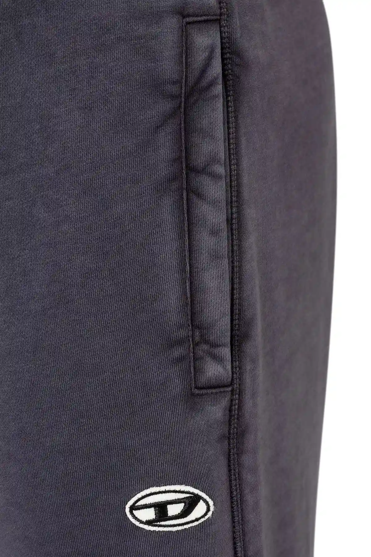 Blue Treated sweatpants