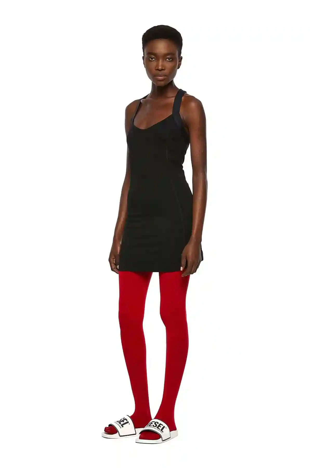 Black Dress in stretch jersey