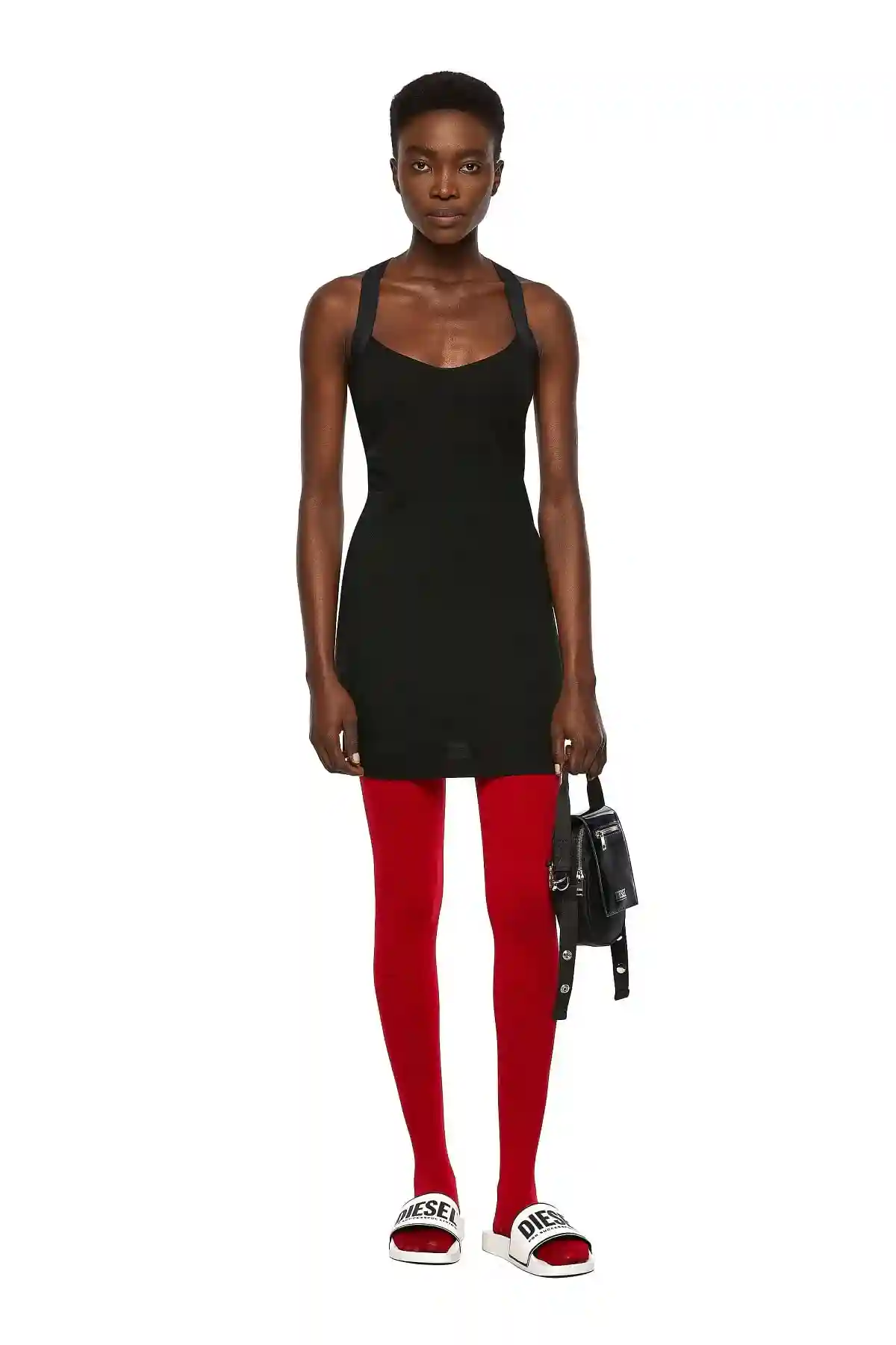 Black Dress in stretch jersey