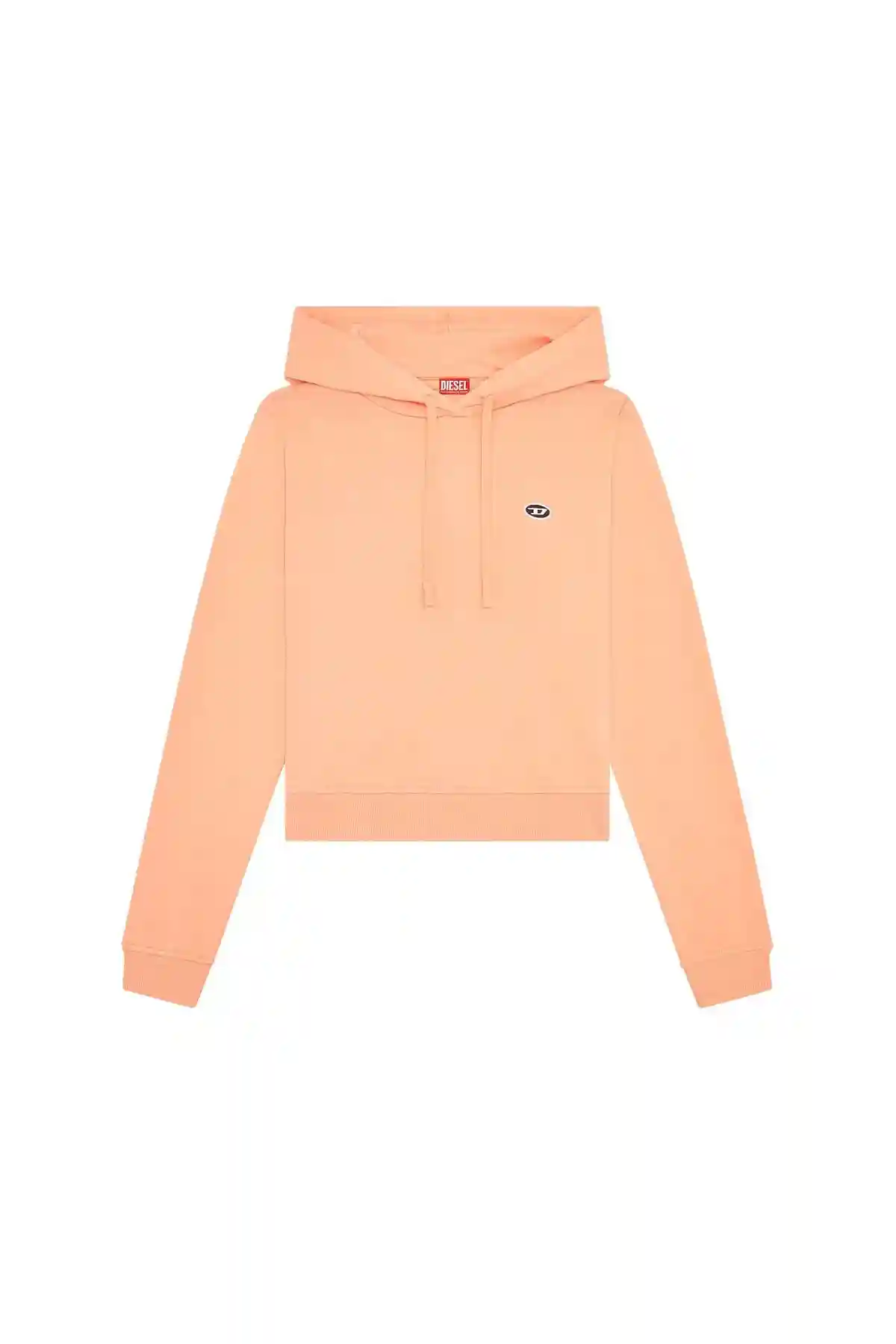 Pink Hoodie with oval D patch
