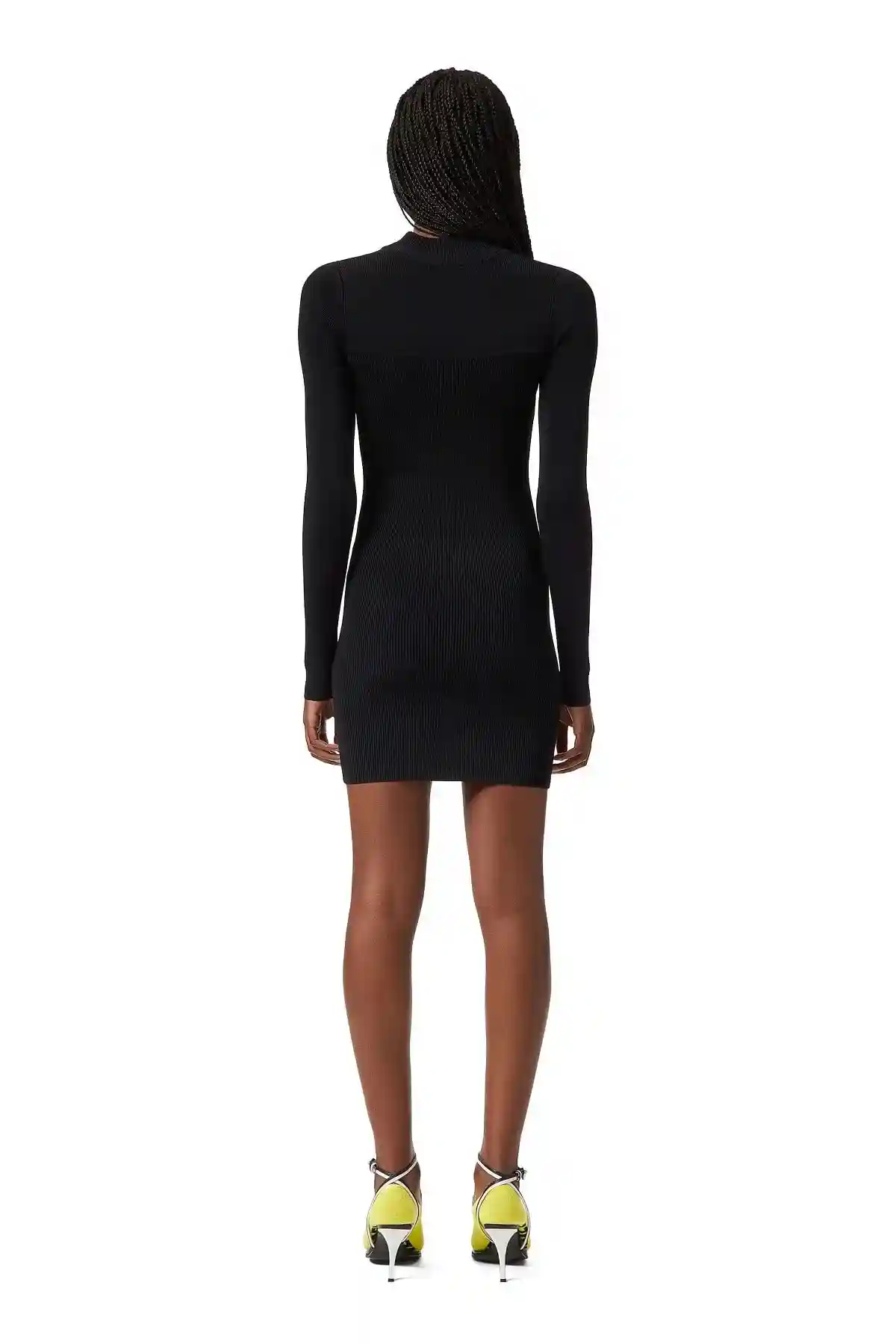 Black Cut-out bodycon dress