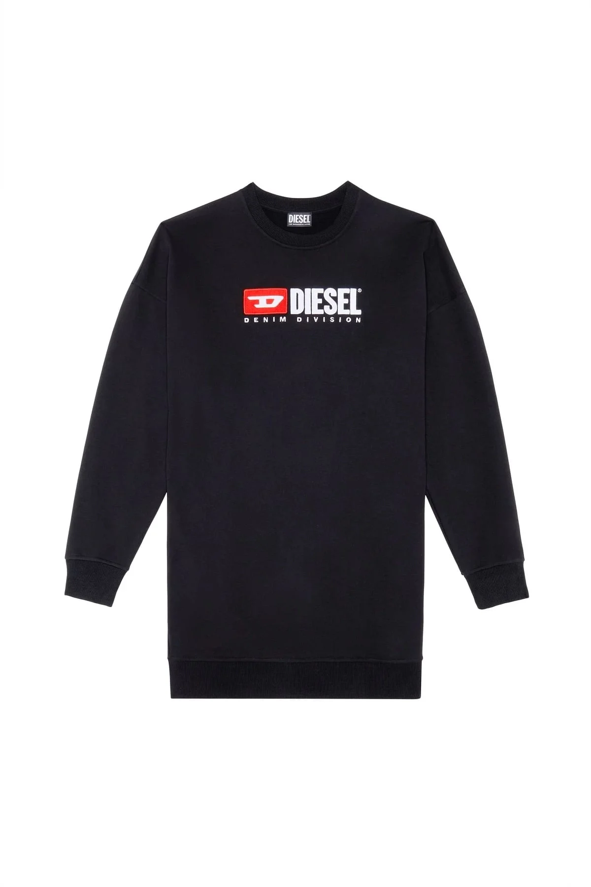 Black Sweatshirt dress with logo