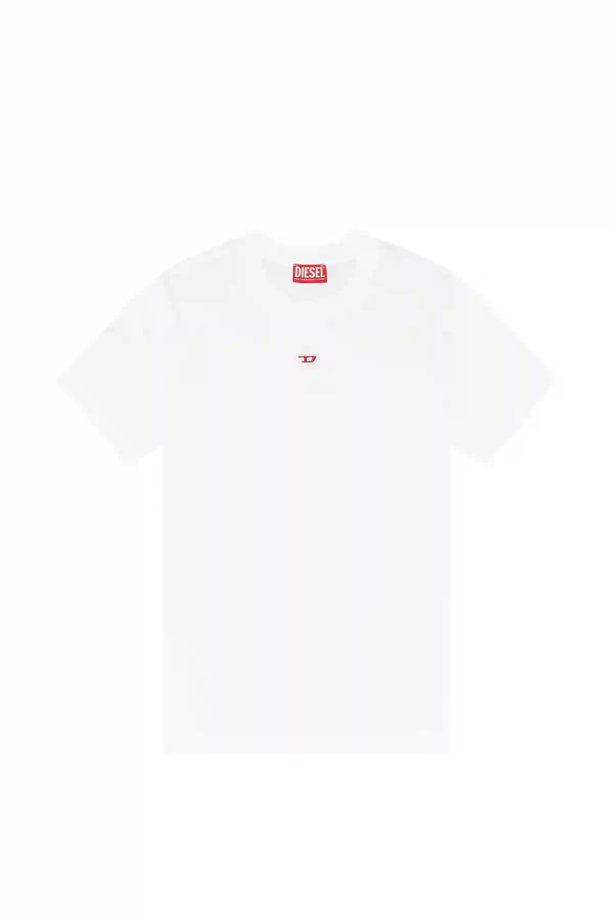 White T-shirt with D logo