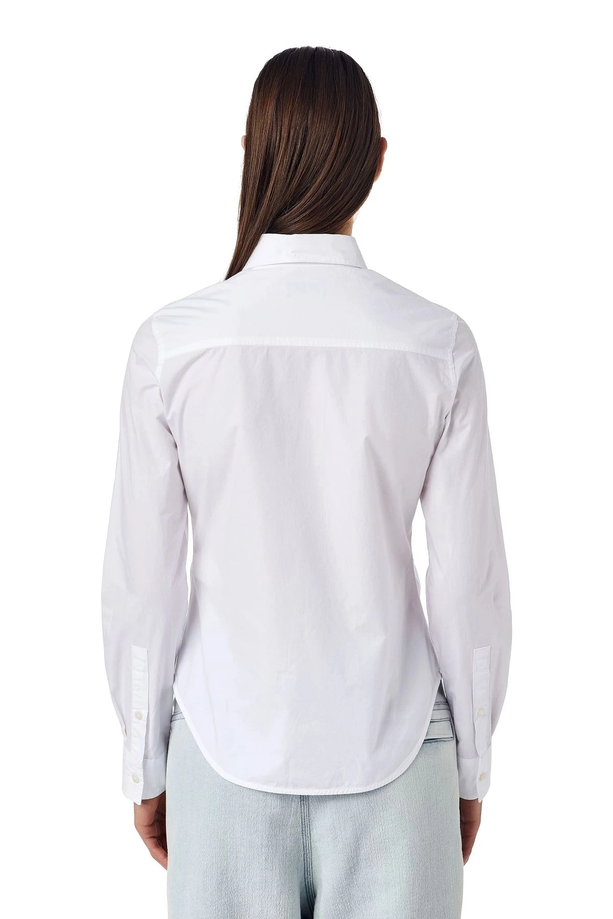 White Shirt with oval logo