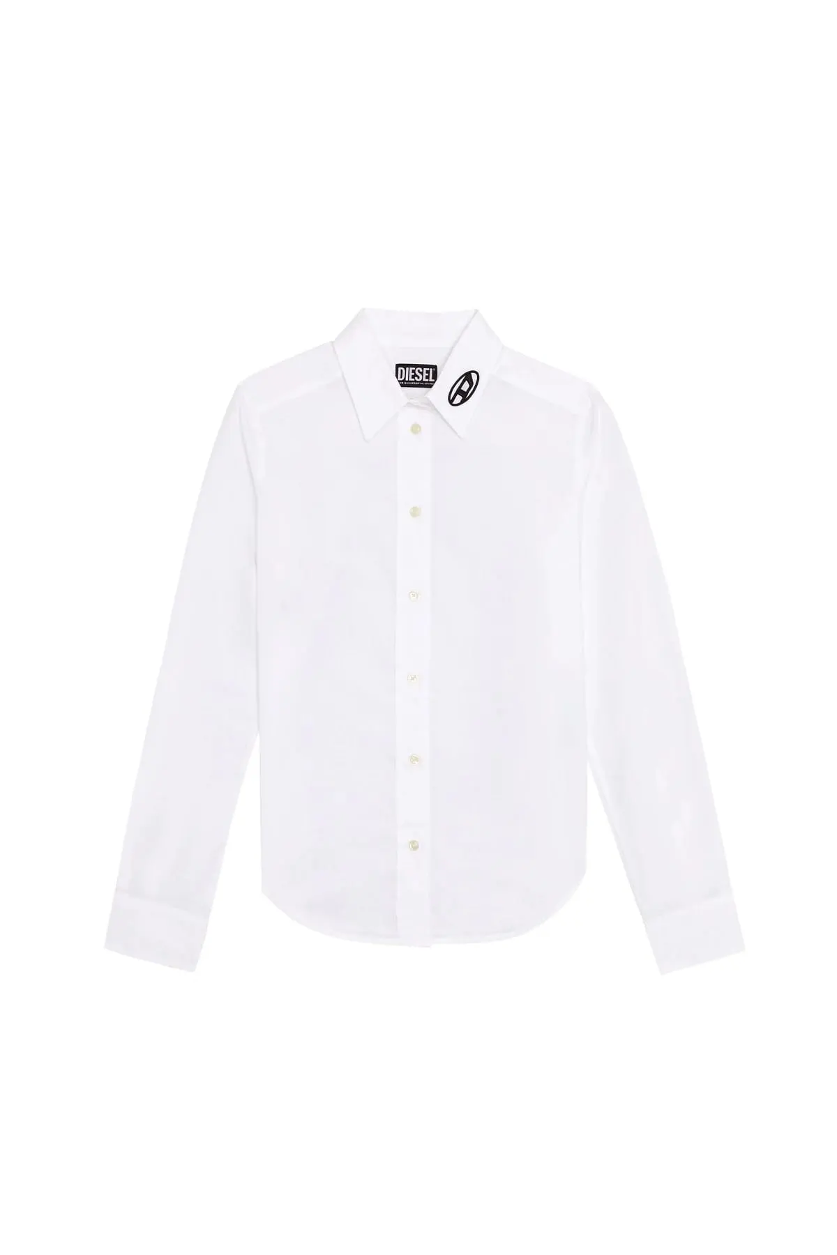 White Shirt with oval logo