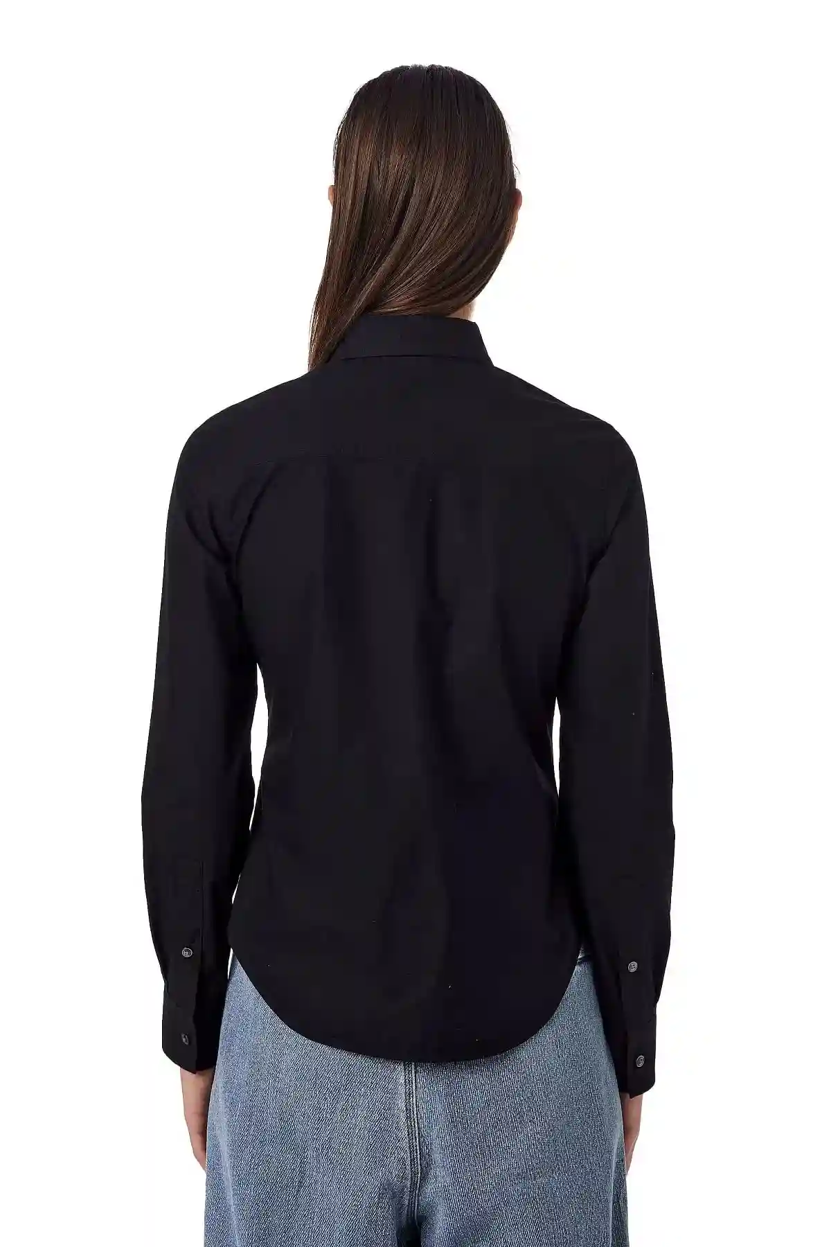 Black Shirt with oval logo