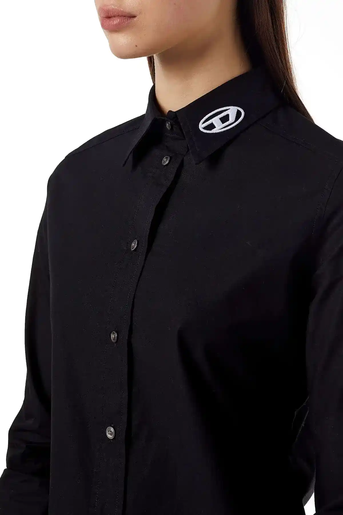 Black Shirt with oval logo